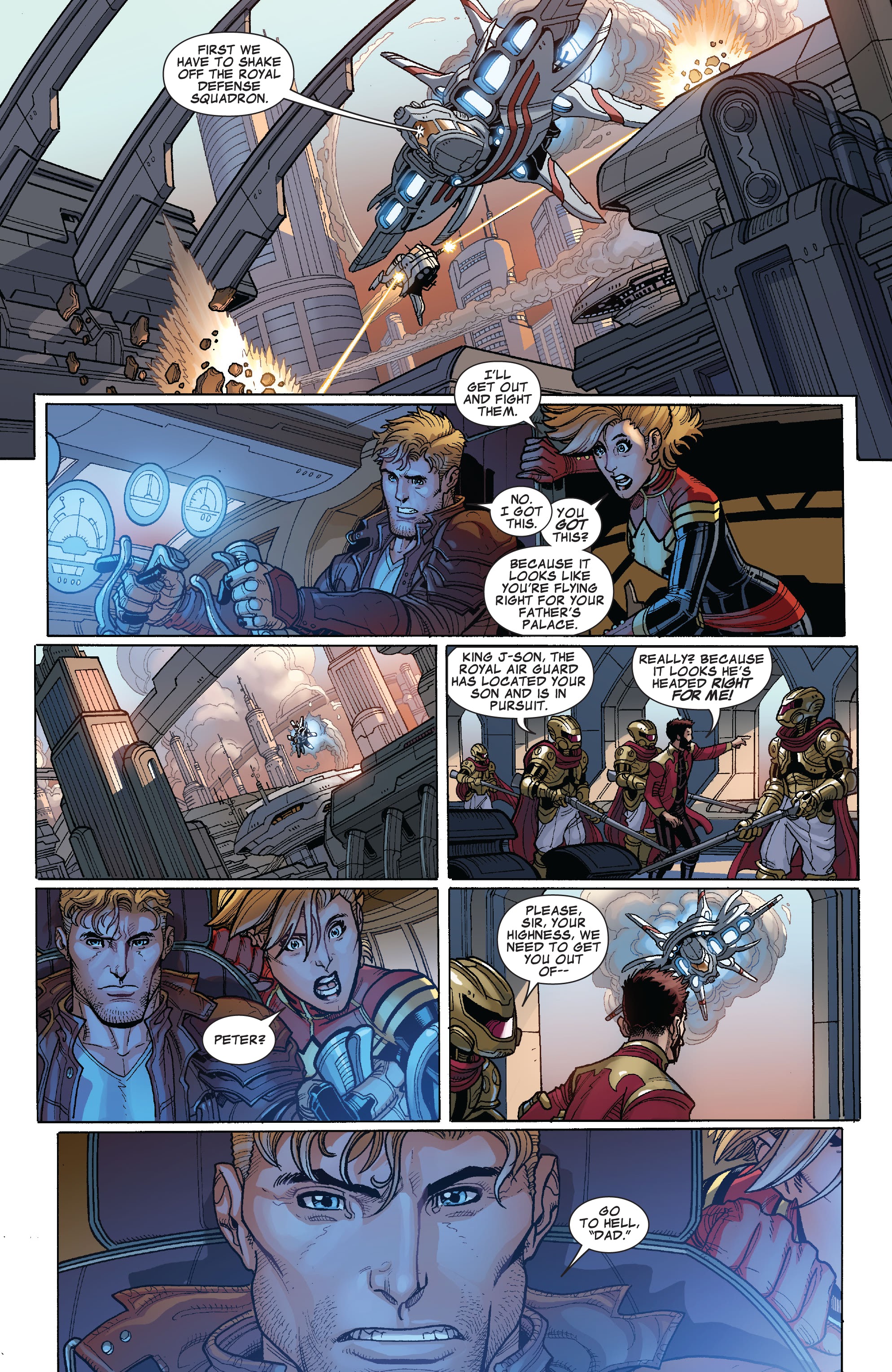 Read online Guardians Of The Galaxy by Brian Michael Bendis comic -  Issue # TPB 2 (Part 2) - 96