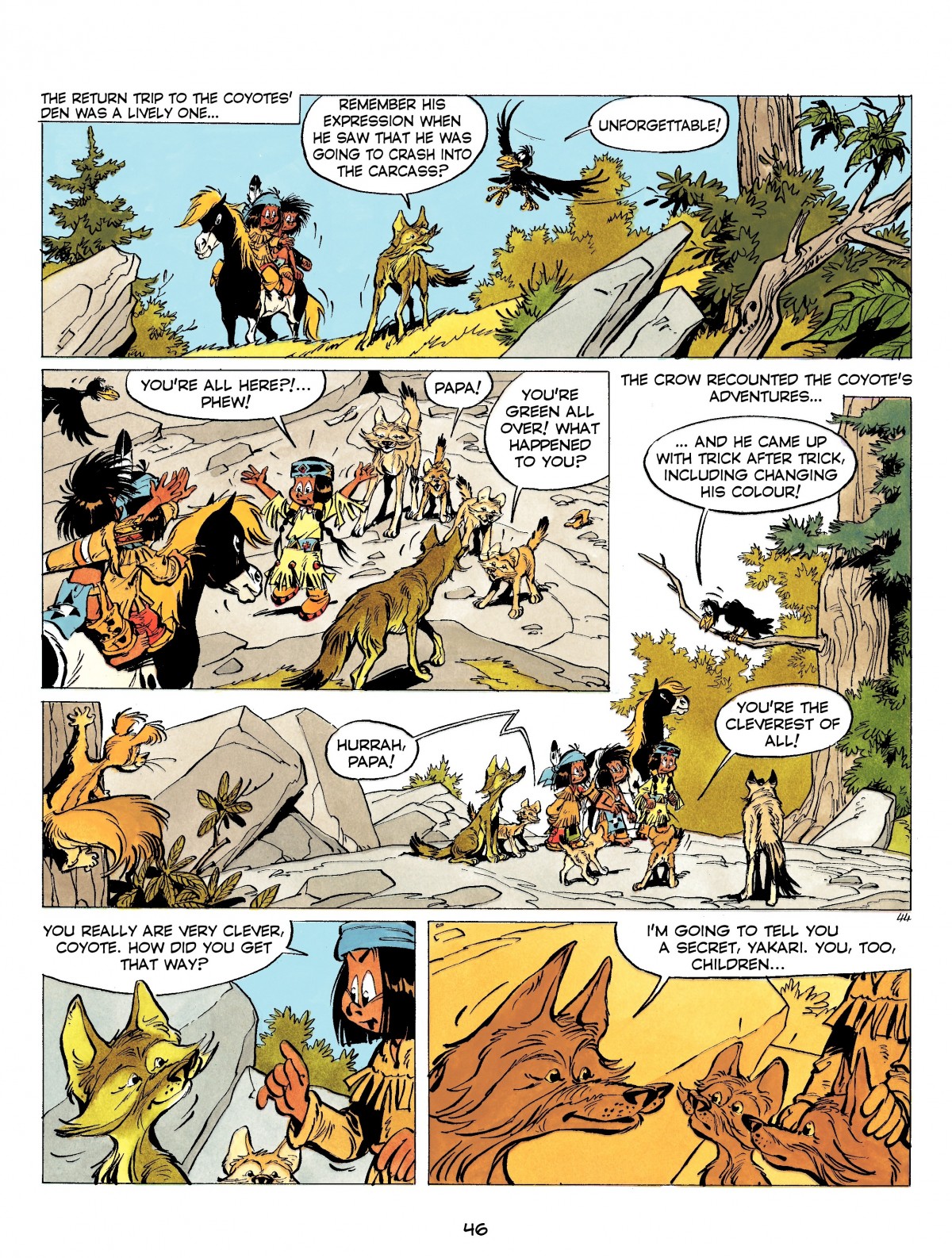 Yakari issue 9 - Page 46