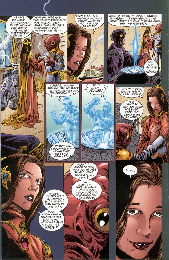 Read online Star Wars: Jedi Academy - Leviathan comic -  Issue #1 - 12