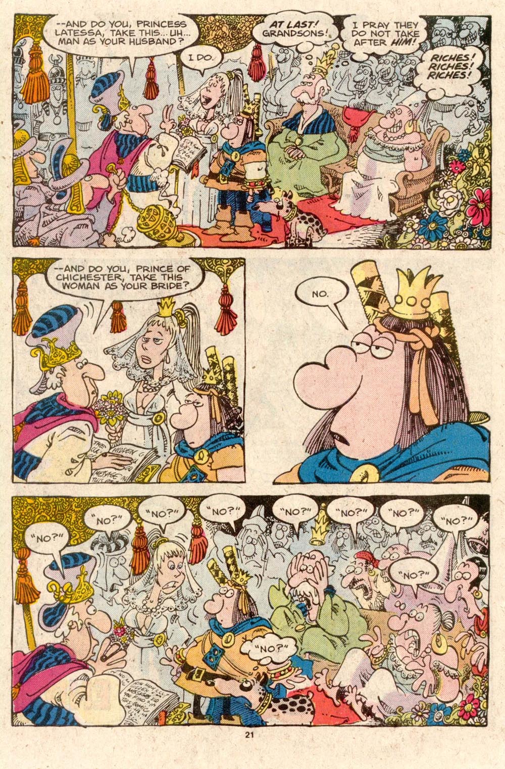 Read online Sergio Aragonés Groo the Wanderer comic -  Issue #42 - 22