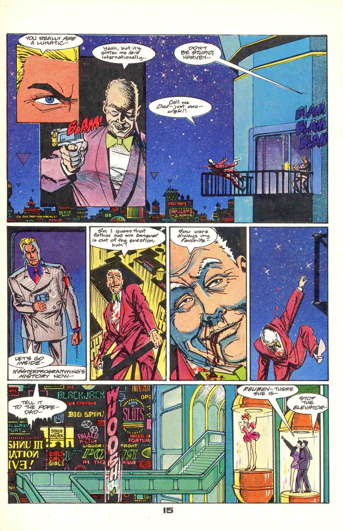 Read online Howard Chaykin's American Flagg comic -  Issue #12 - 19