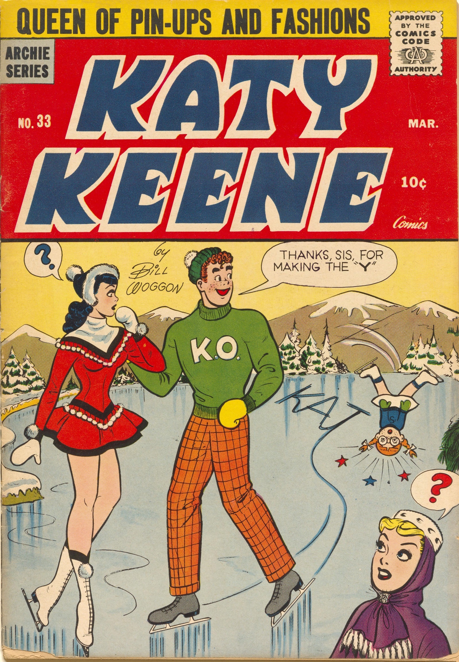 Read online Katy Keene (1949) comic -  Issue #33 - 1