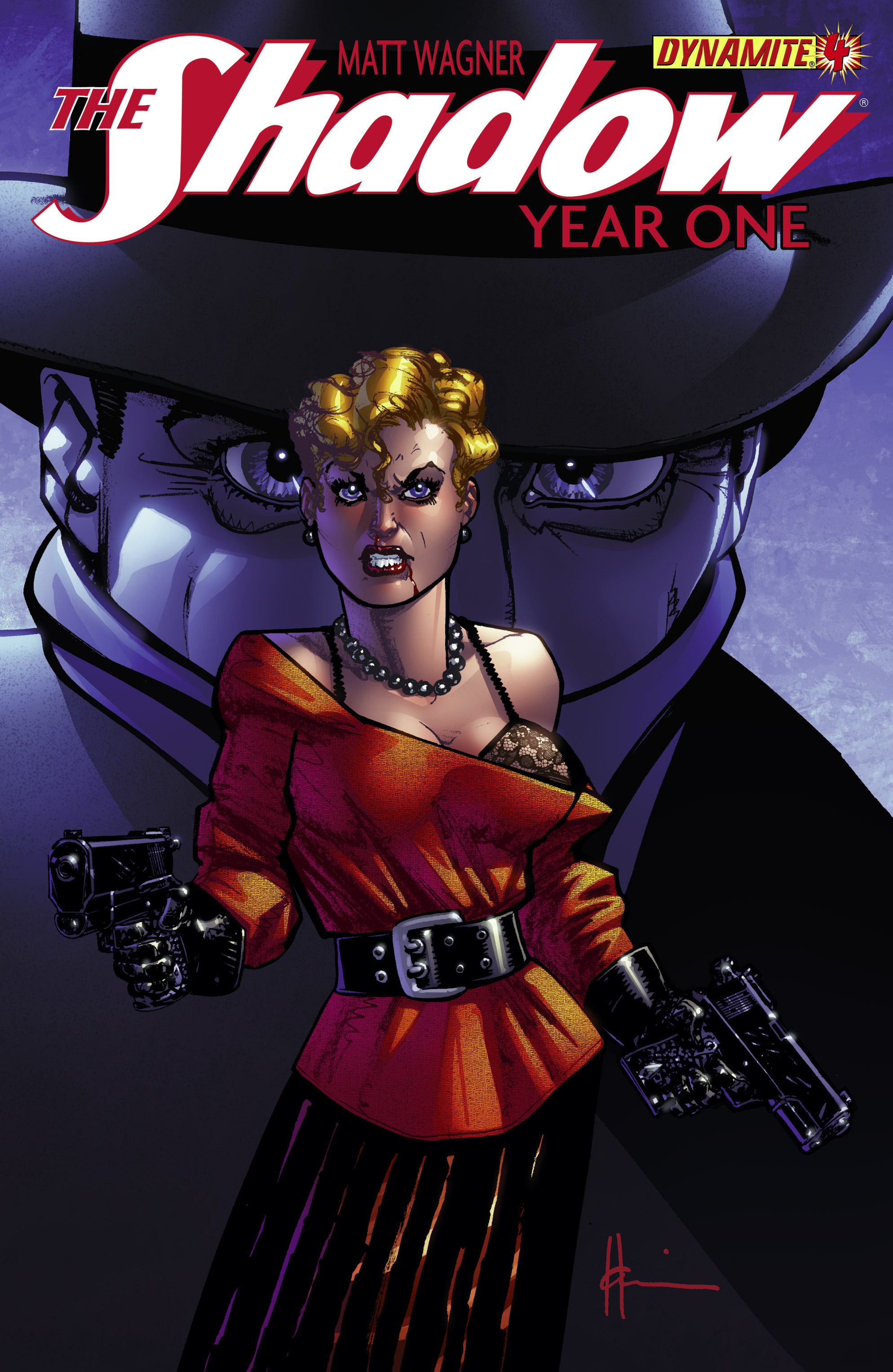 Read online The Shadow: Year One comic -  Issue #4 - 4