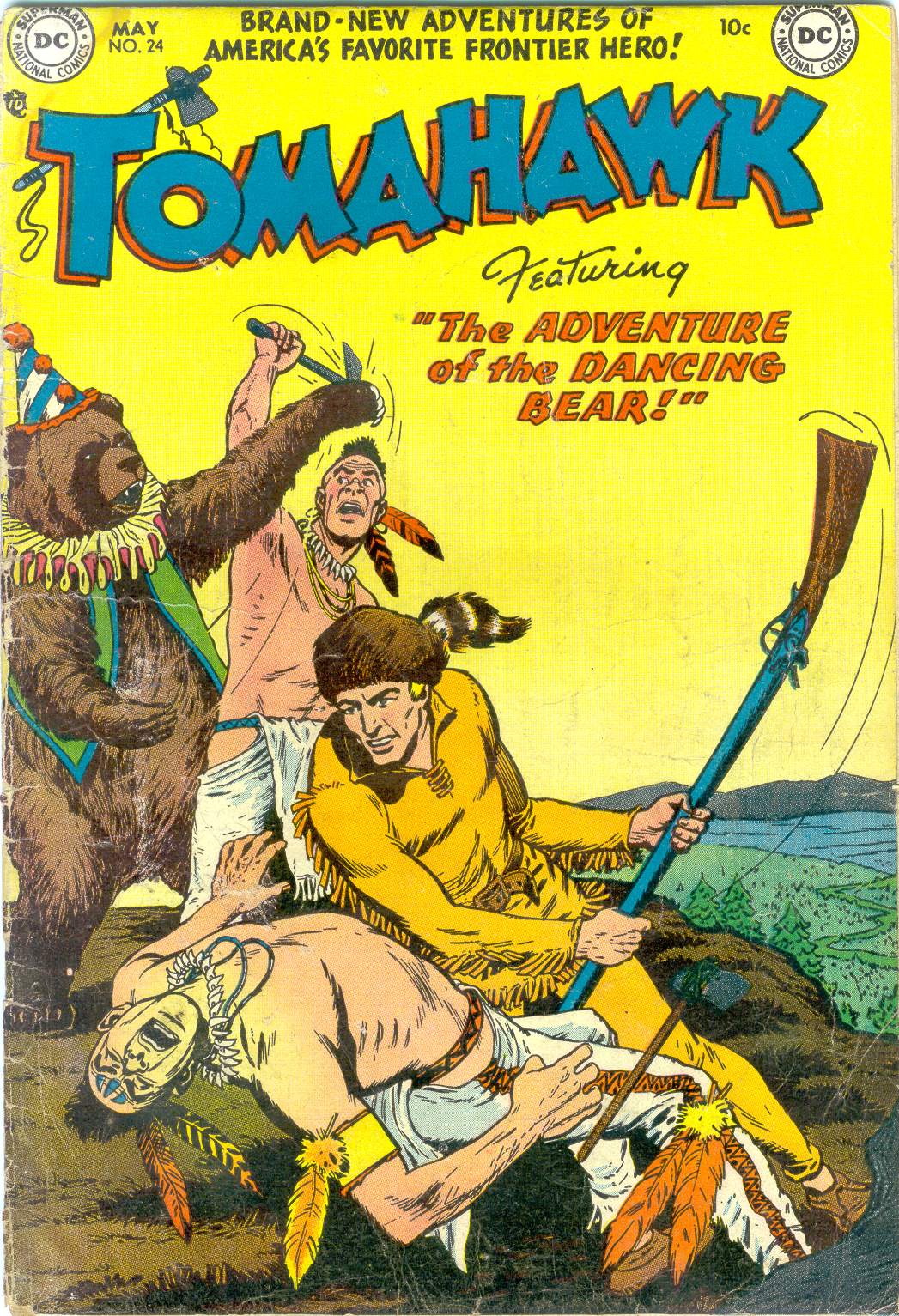 Read online Tomahawk comic -  Issue #24 - 1