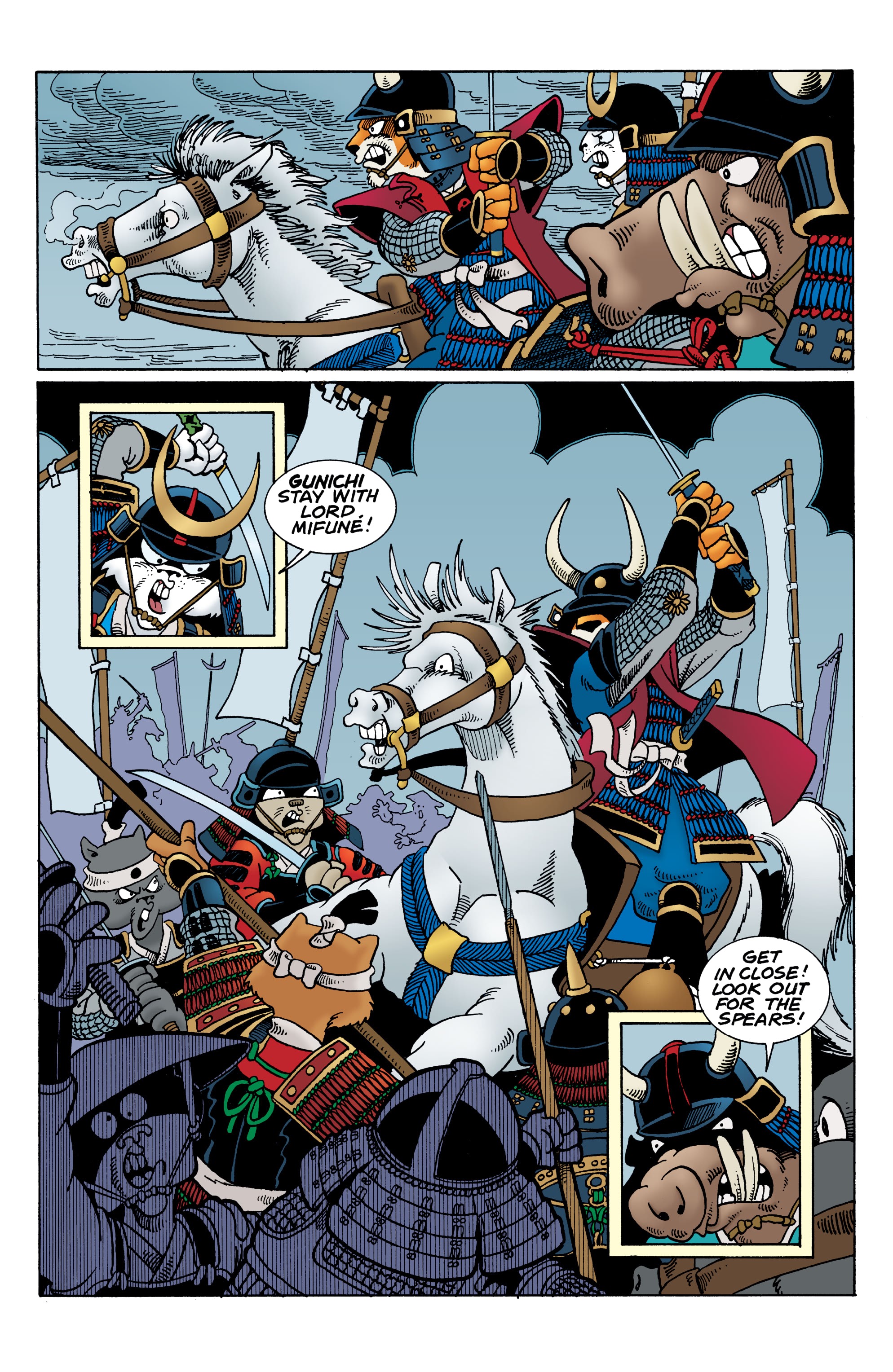 Read online Usagi Yojimbo Color Classics comic -  Issue #5 - 3