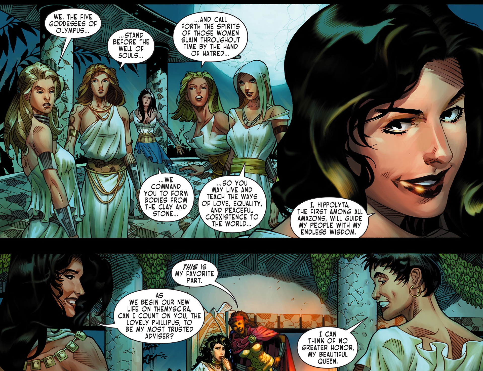 Read online Sensation Comics Featuring Wonder Woman comic -  Issue #12 - 13