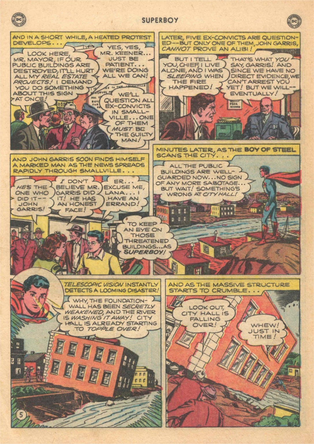 Read online Superboy (1949) comic -  Issue #10 - 6