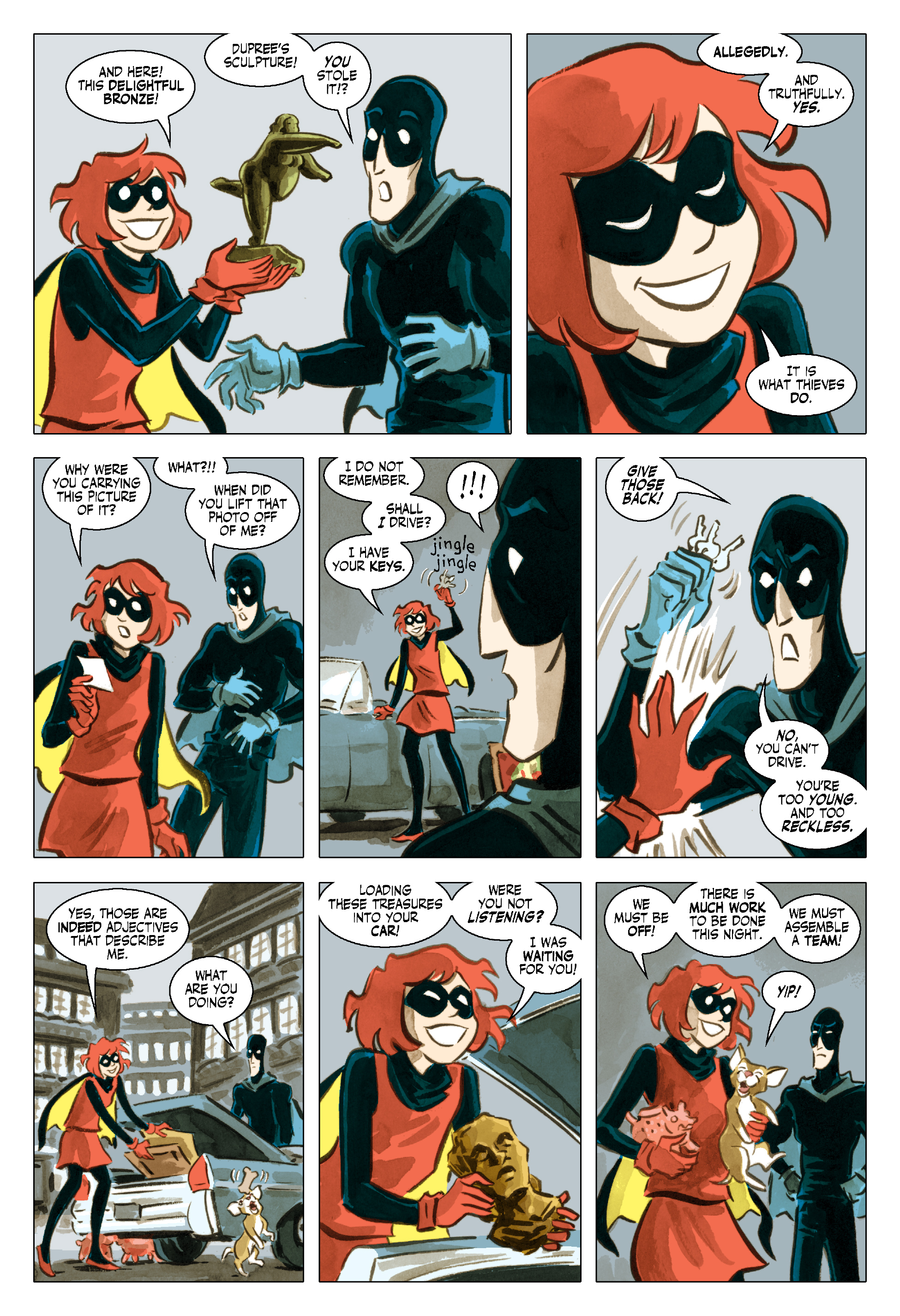 Read online Bandette (2012) comic -  Issue #19 - 10