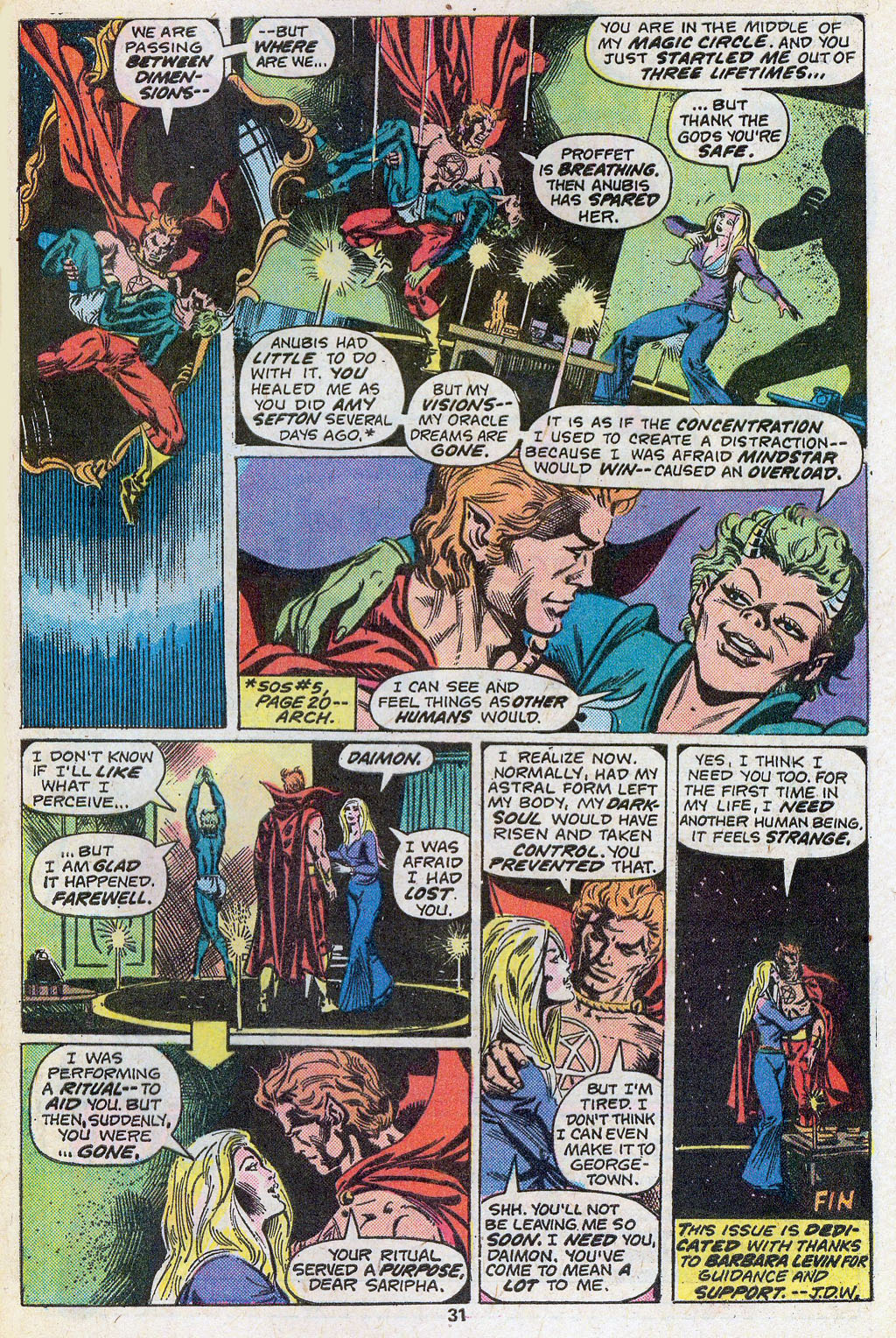 Read online Son of Satan comic -  Issue #7 - 21