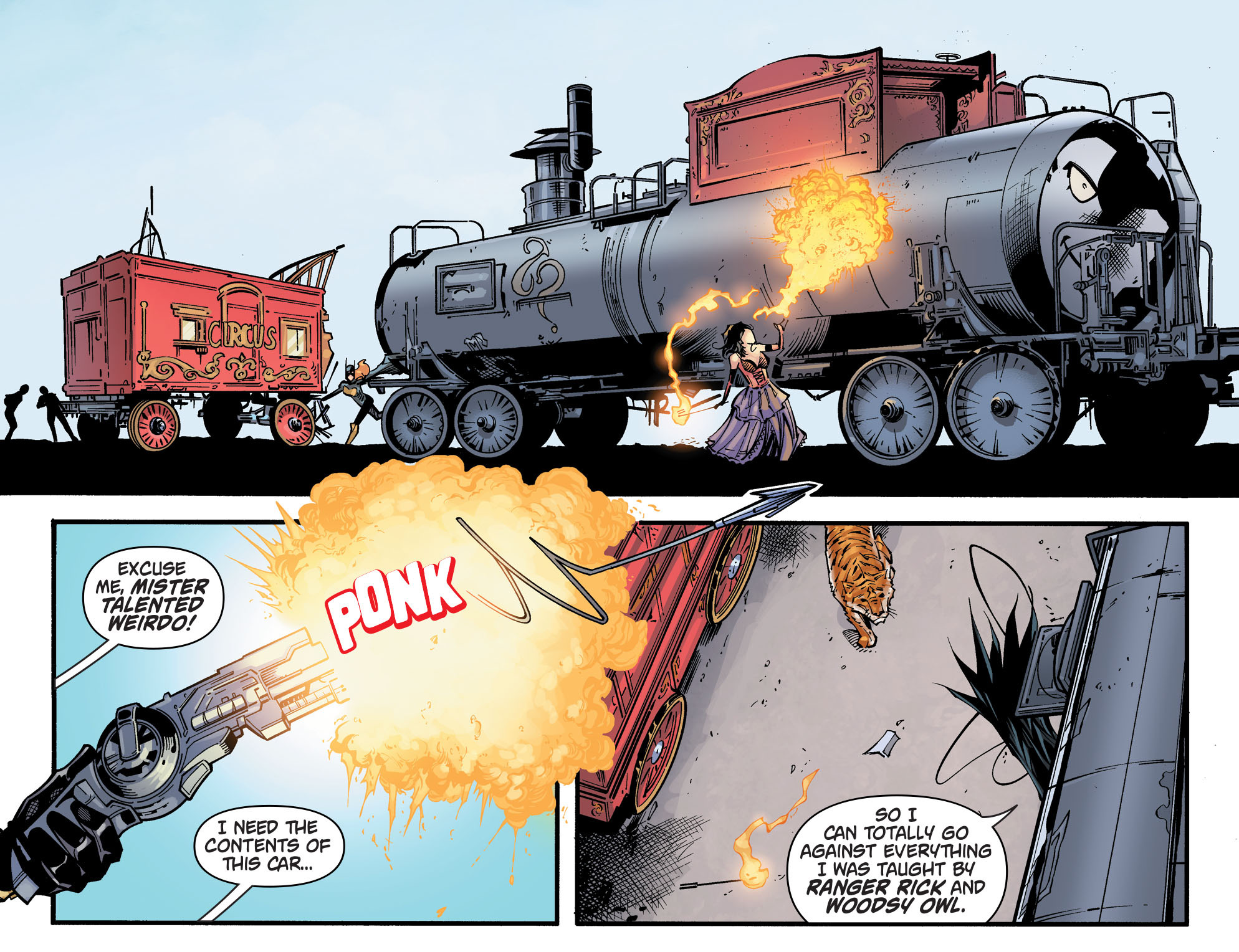Read online Batman: Arkham Knight: Batgirl & Harley Quinn comic -  Issue #2 - 8