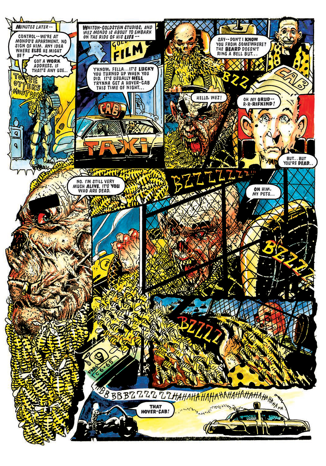 Read online Judge Dredd [Collections - Rebellion] comic -  Issue # TPB Judge Dredd - Heavy Metal Dredd - 65