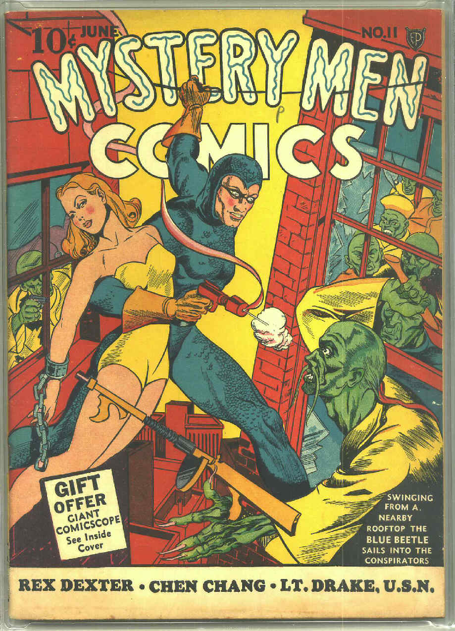 Read online Mystery Men Comics comic -  Issue #11 - 1