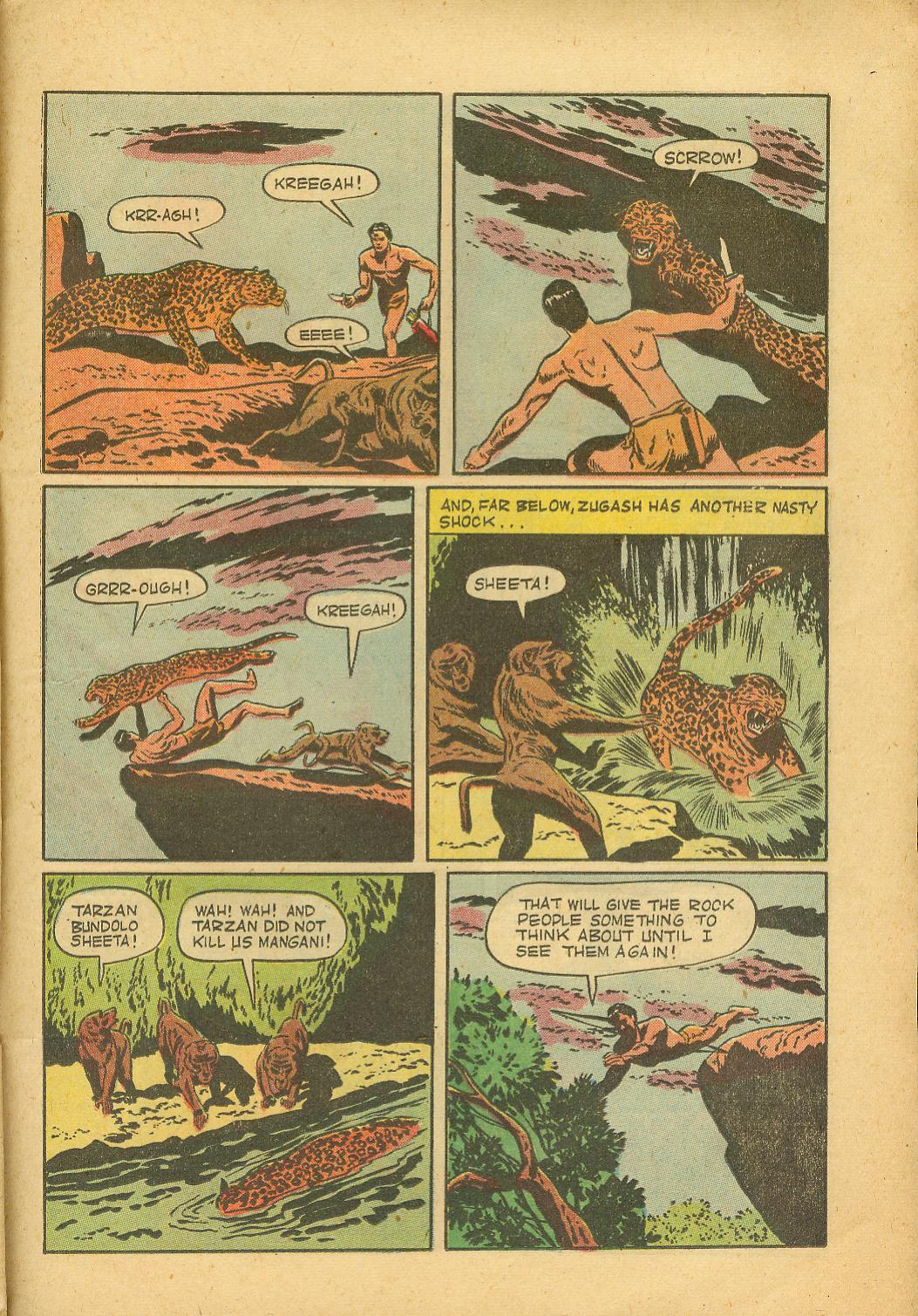 Read online Tarzan (1948) comic -  Issue #17 - 31