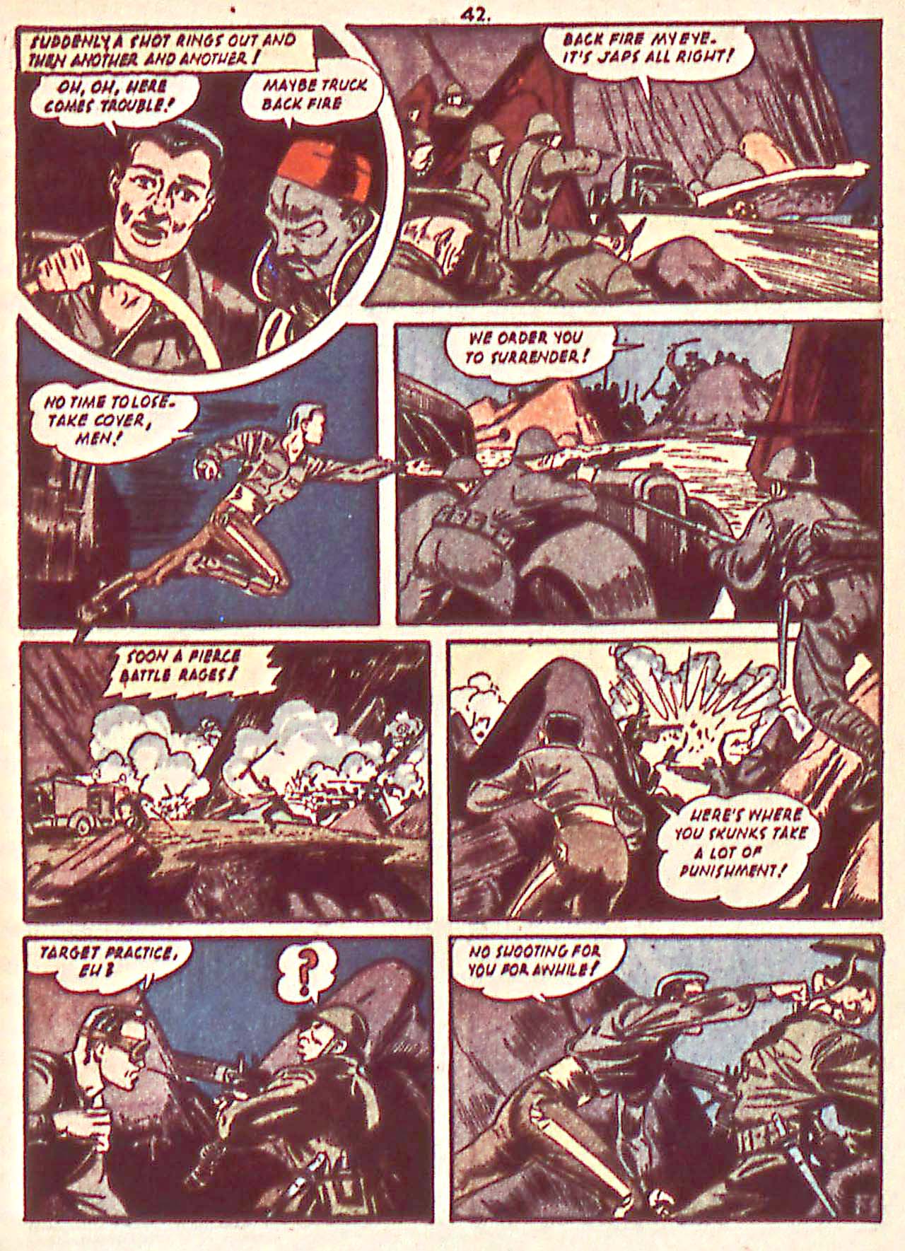 Read online Captain America Comics comic -  Issue #17 - 44