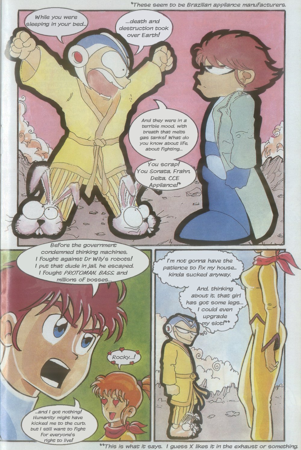 Read online Novas Aventuras de Megaman comic -  Issue #2 - 20
