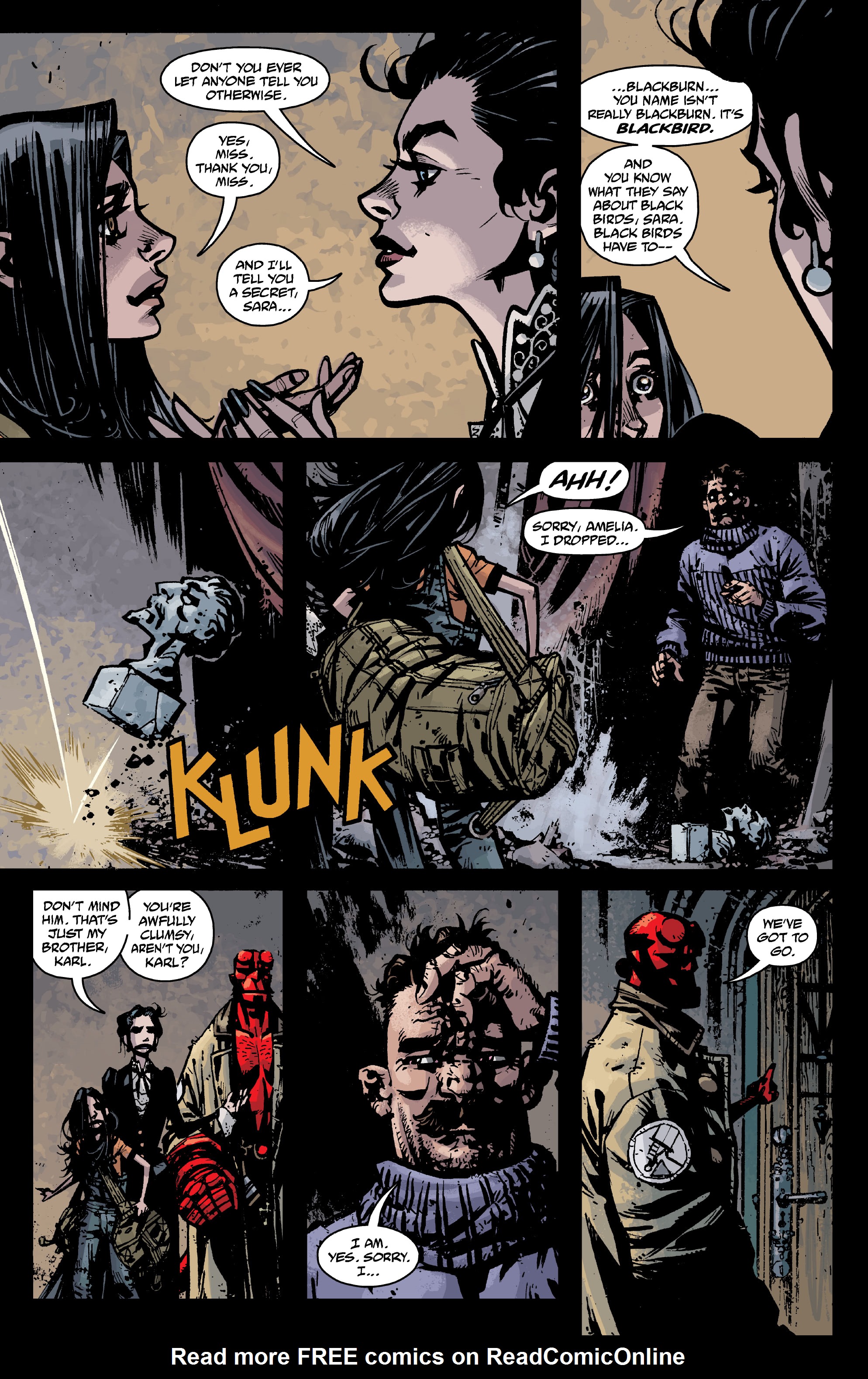 Read online Hellboy and the B.P.R.D.: The Return of Effie Kolb comic -  Issue #1 - 22
