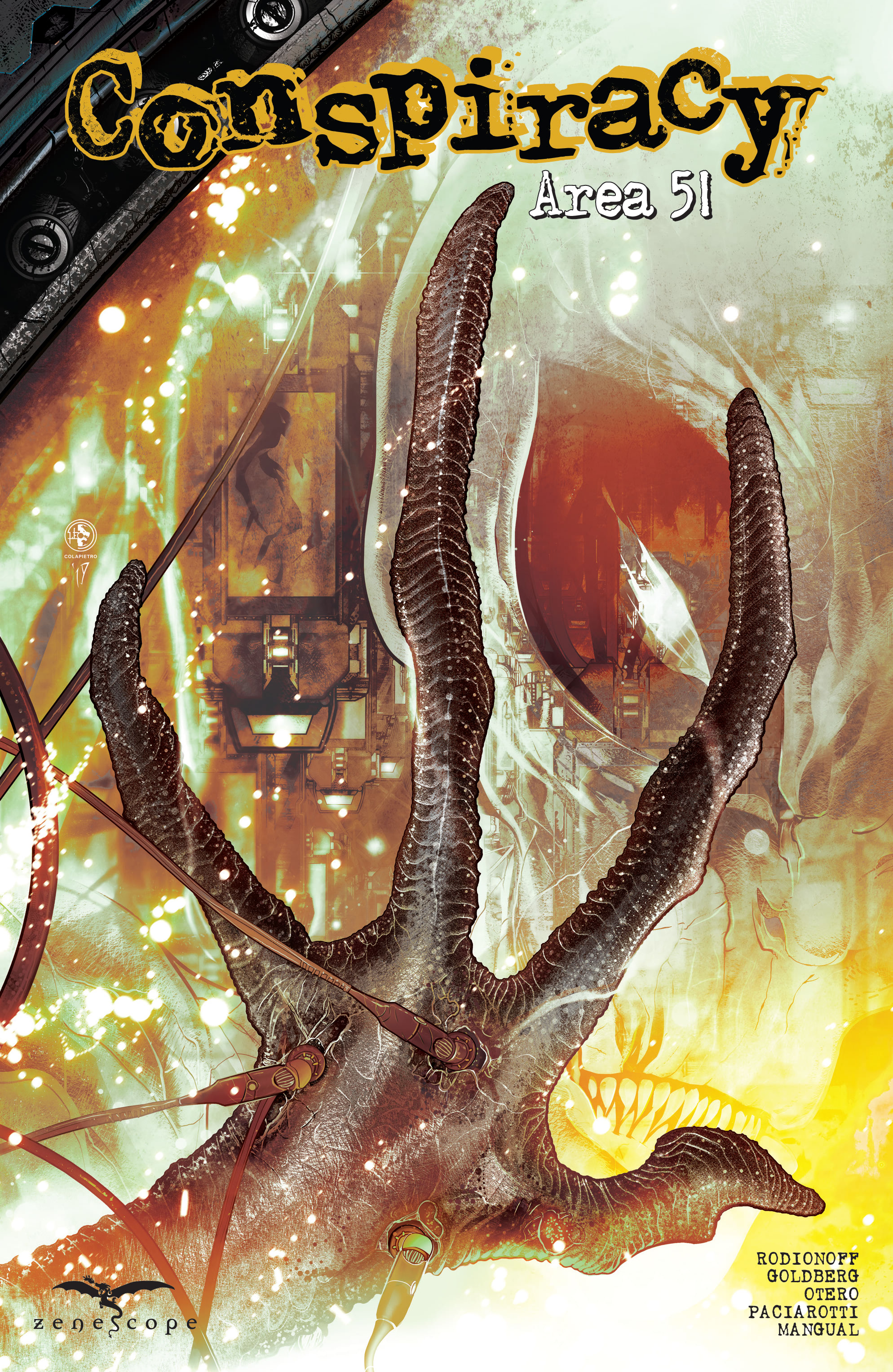 Read online Conspiracy: Area 51 comic -  Issue #1 - 1