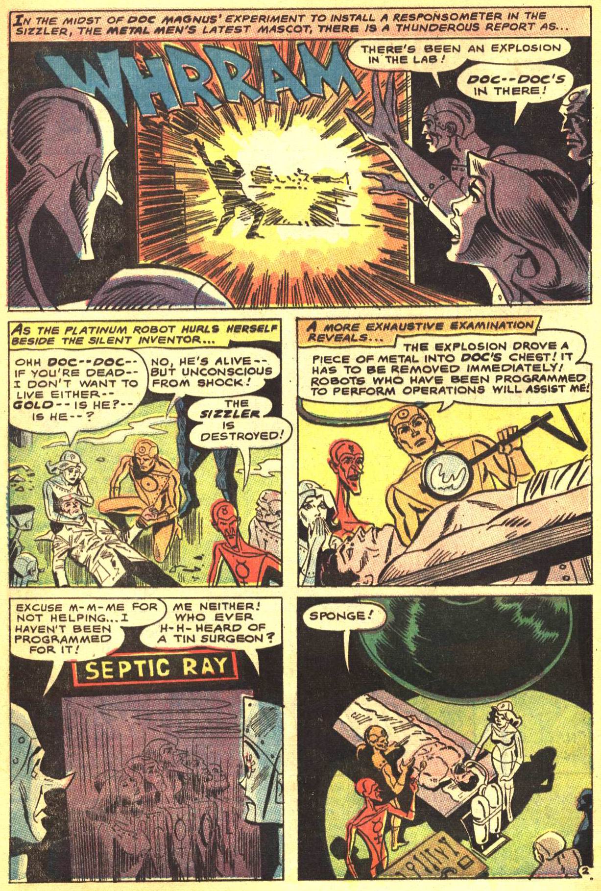 Read online Metal Men (1963) comic -  Issue #25 - 4
