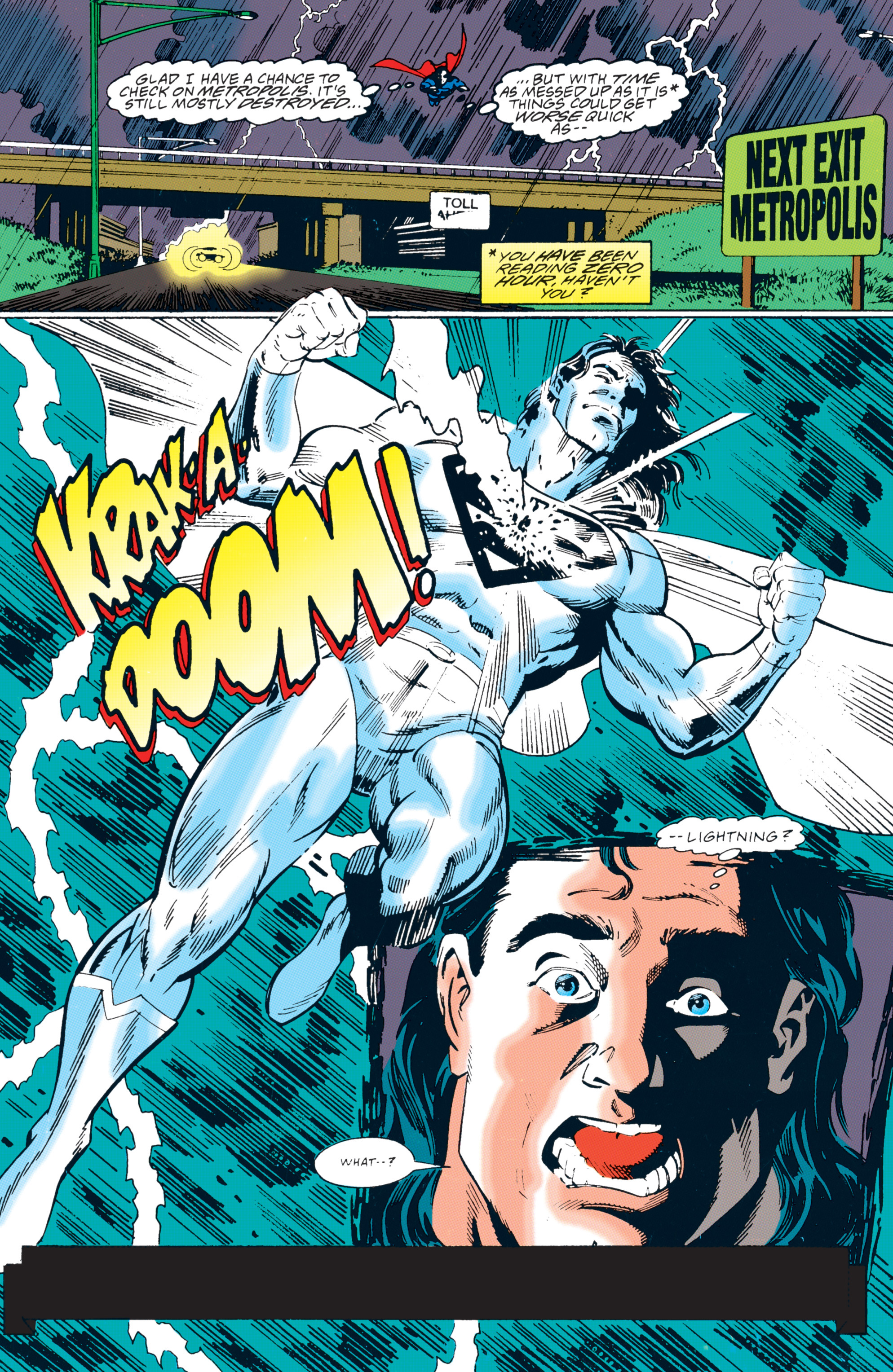 Read online Adventures of Superman (1987) comic -  Issue #516 - 2