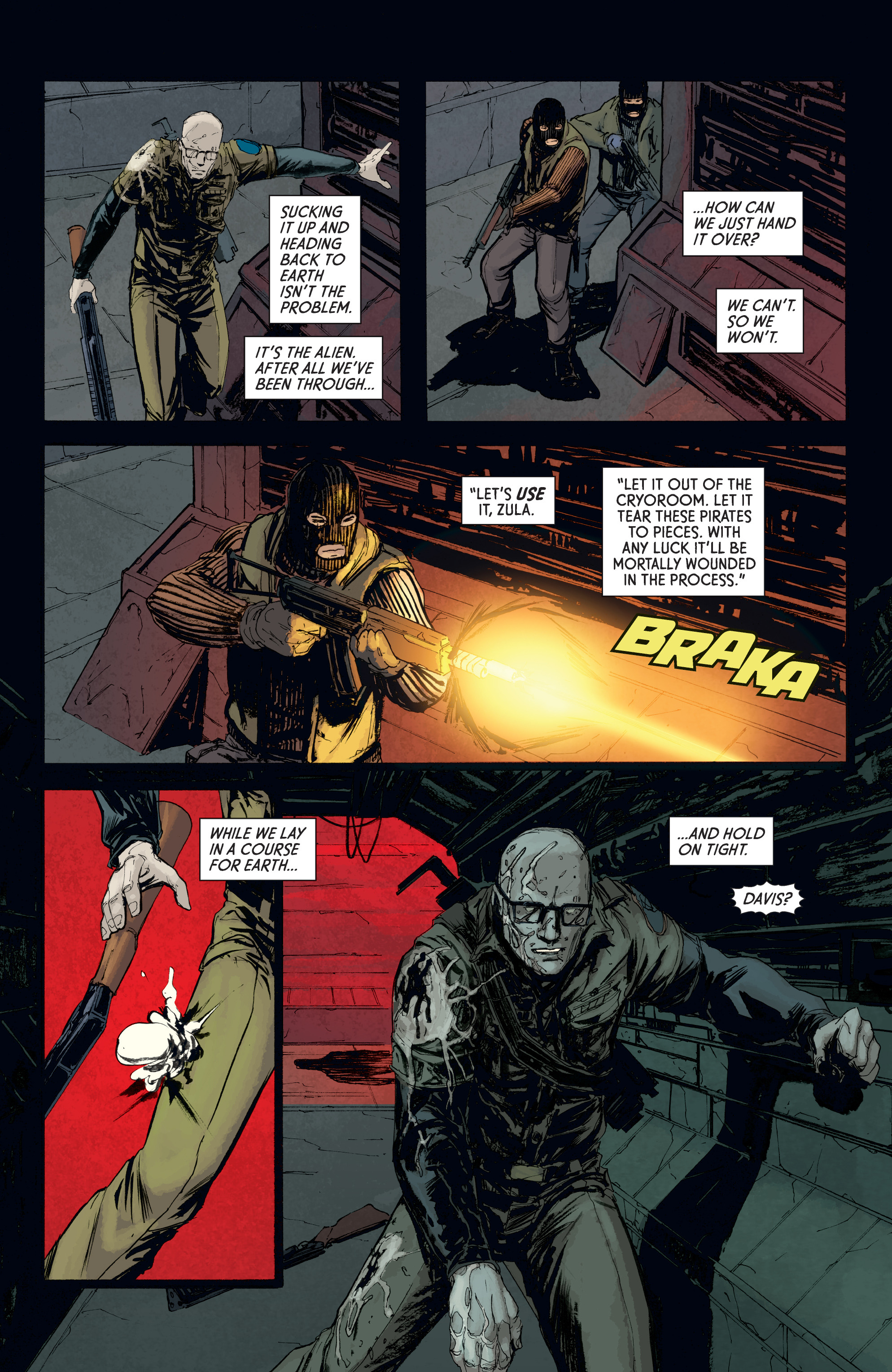 Read online Aliens: Defiance comic -  Issue #9 - 17