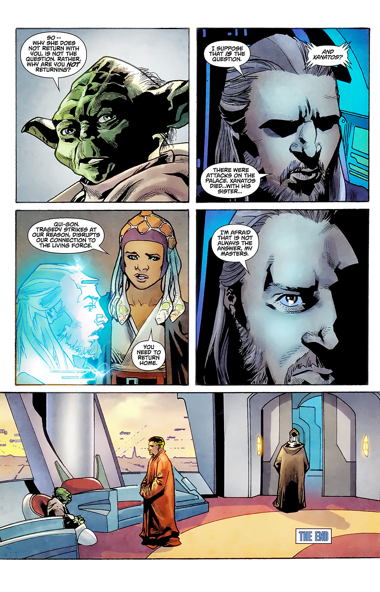 Read online Star Wars: Jedi - The Dark Side comic -  Issue #5 - 24