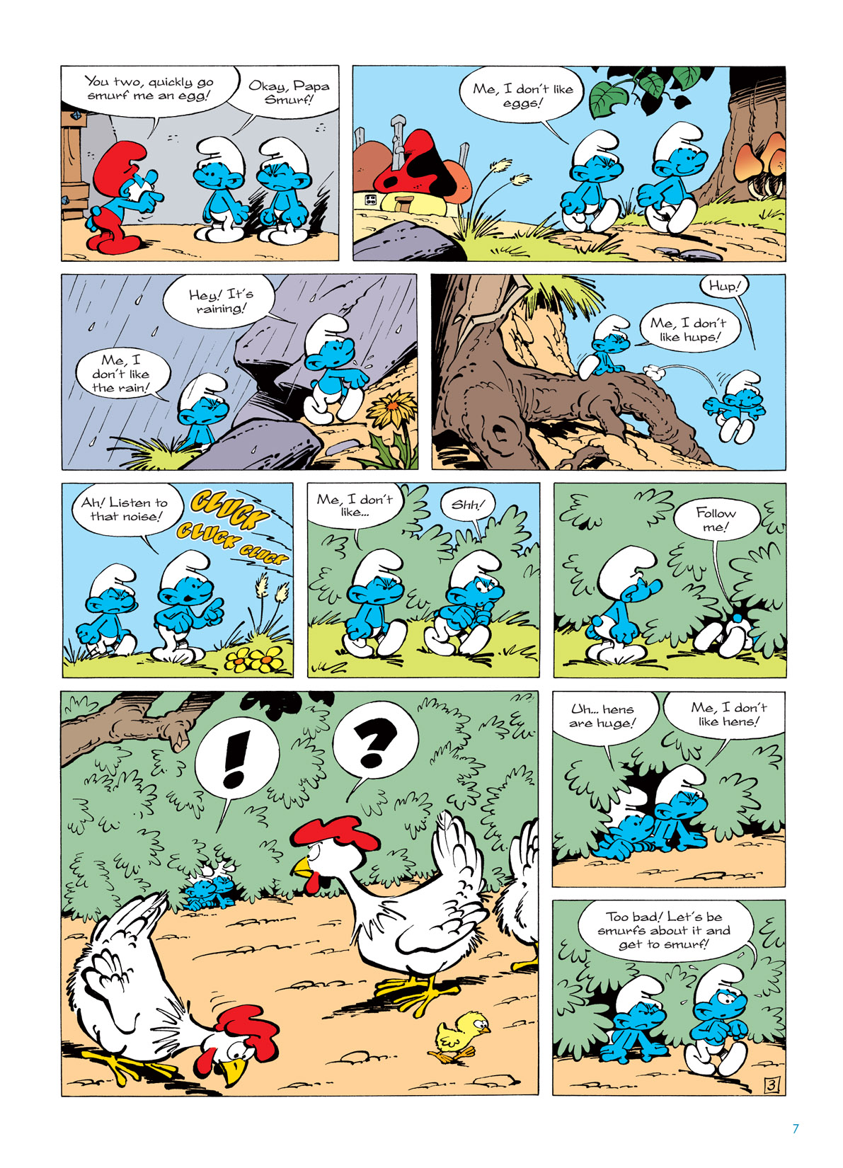 Read online The Smurfs comic -  Issue #5 - 7