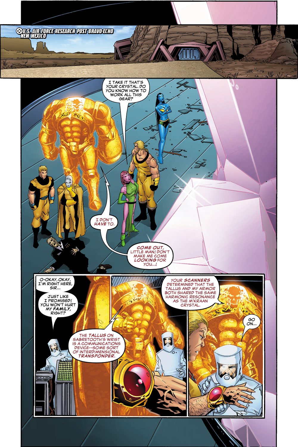 Read online Exiles (2001) comic -  Issue #61 - 19