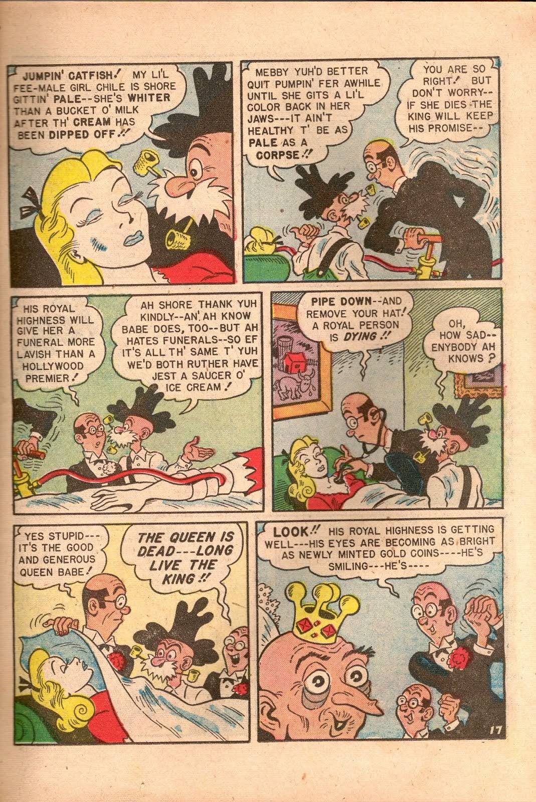 Read online Babe (1948) comic -  Issue #3 - 17