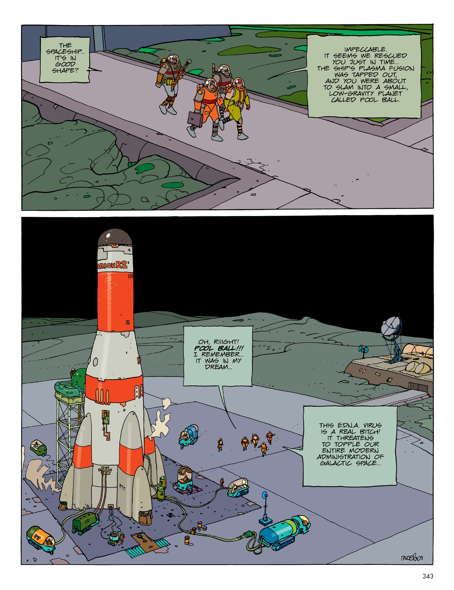 Read online Moebius Library comic -  Issue # TPB - 339