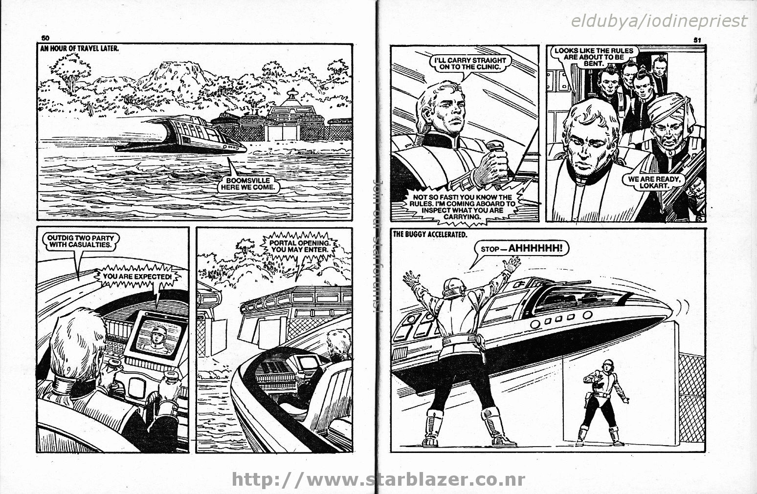 Read online Starblazer comic -  Issue #268 - 27
