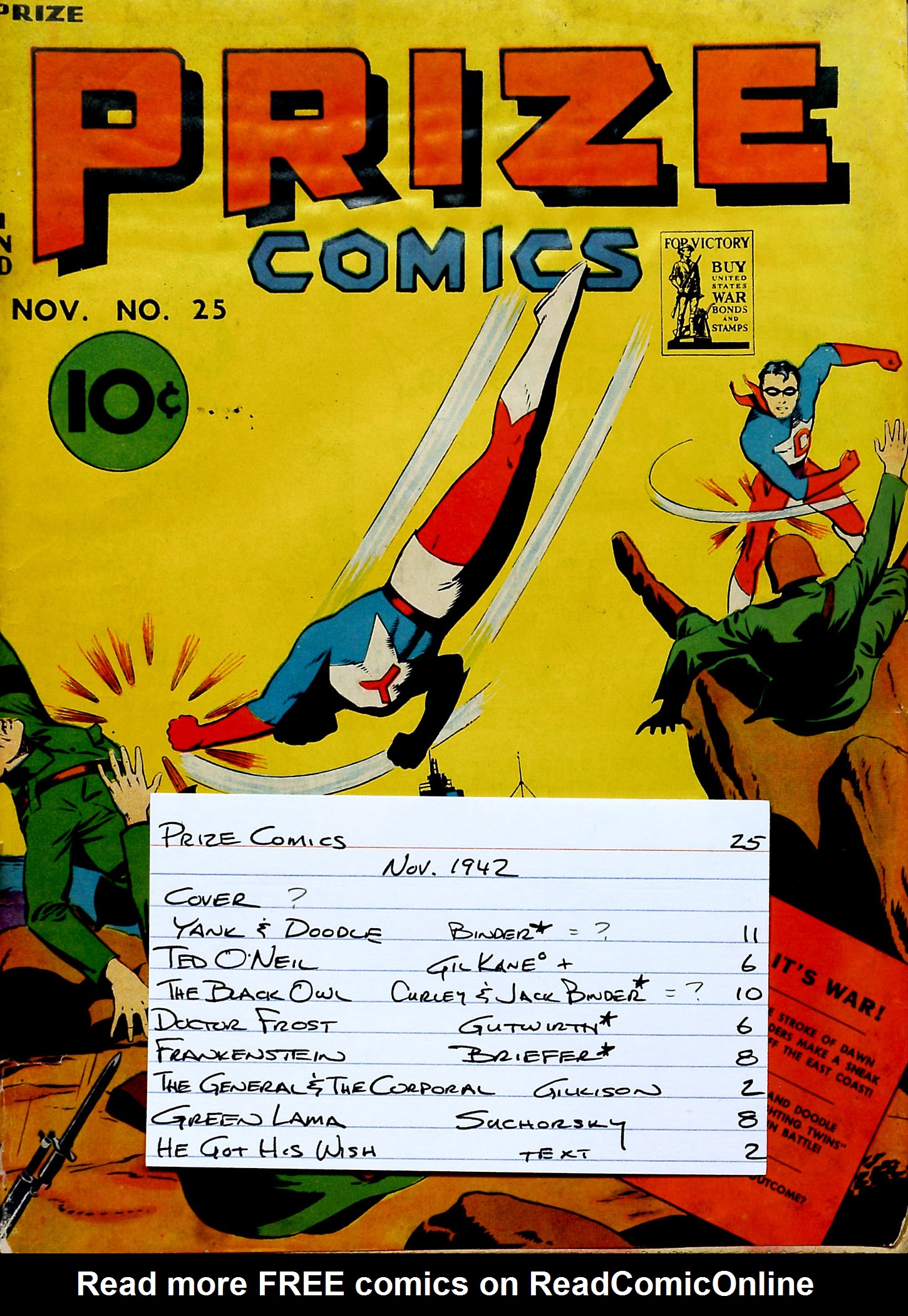 Read online Prize Comics comic -  Issue #25 - 70