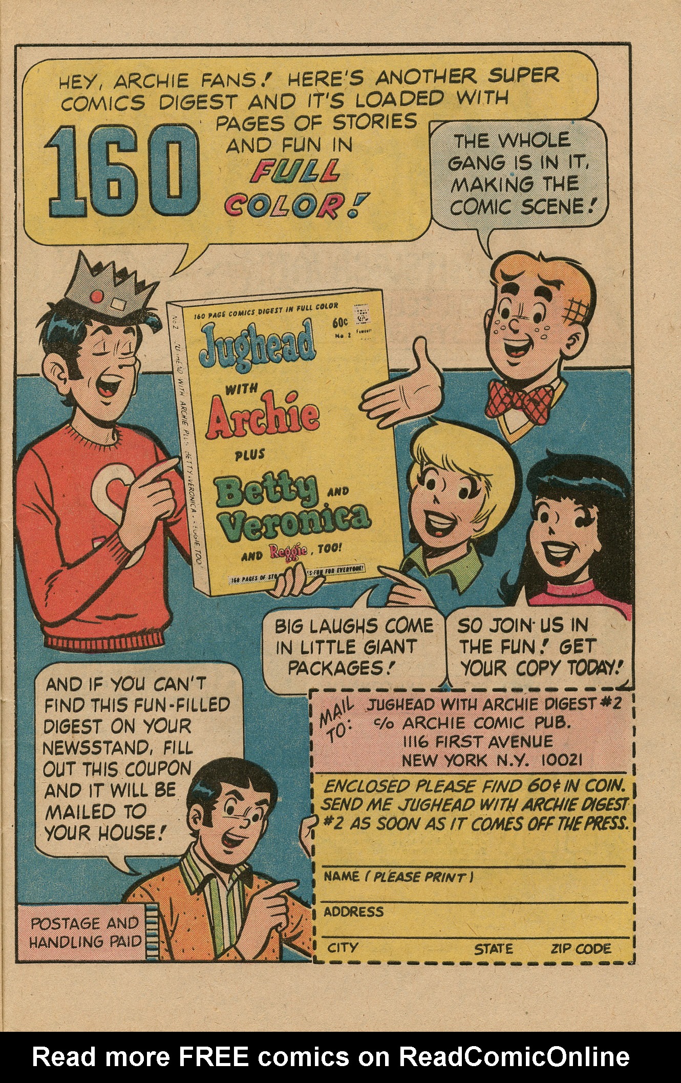 Read online Archie's TV Laugh-Out comic -  Issue #24 - 32