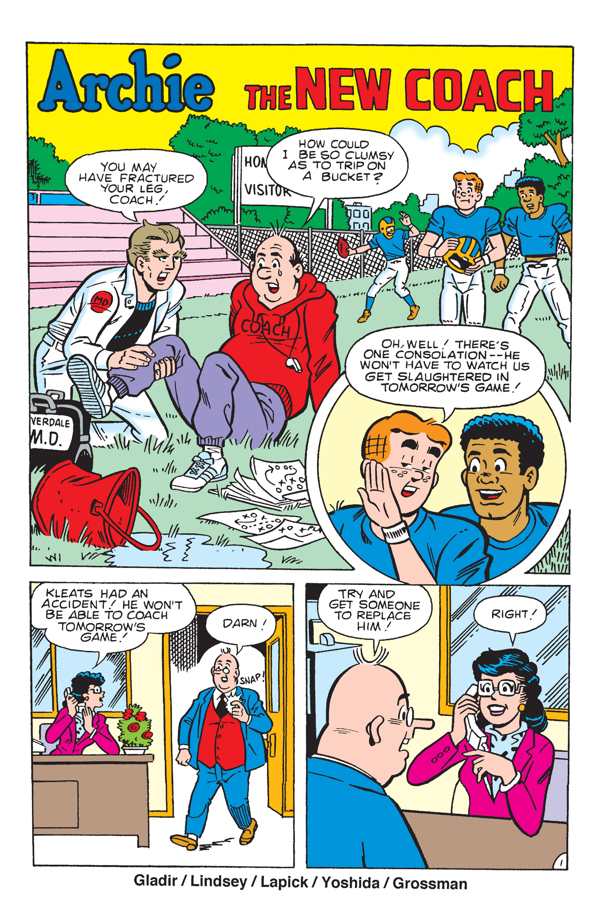 Read online Archie Gridiron Glory comic -  Issue # TPB (Part 1) - 56