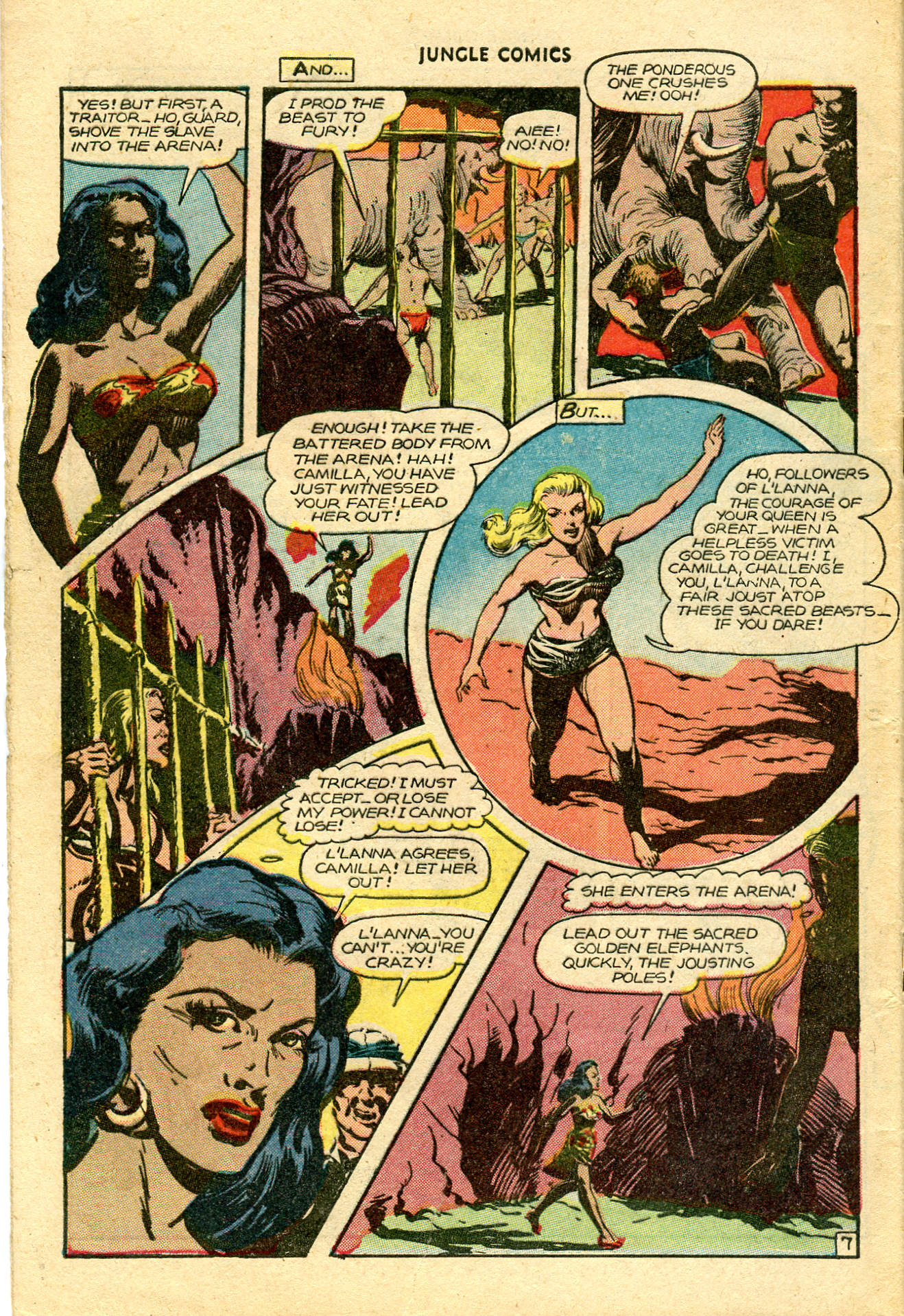 Read online Jungle Comics comic -  Issue #86 - 49