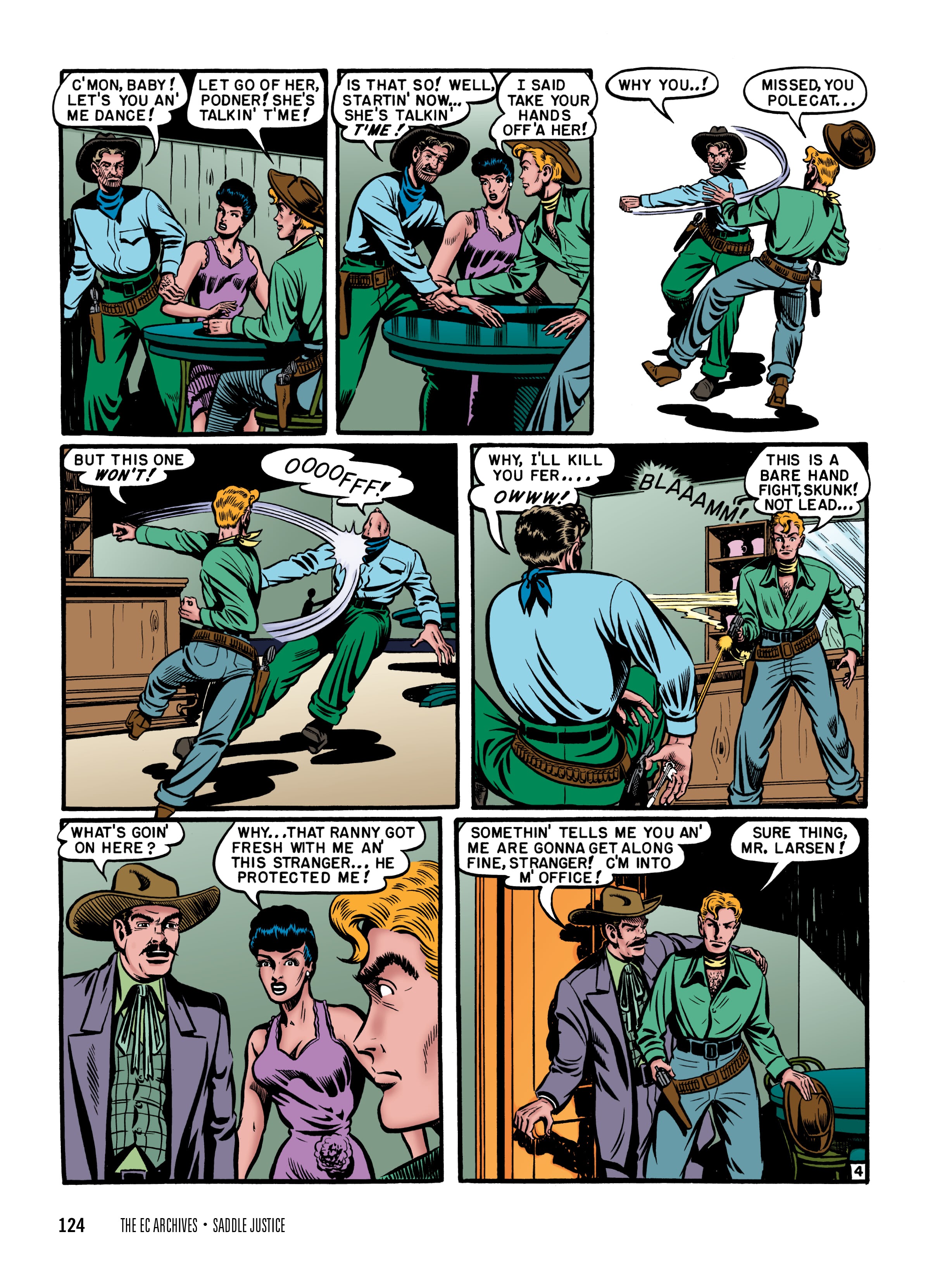 Read online The EC Archives: Saddle Justice comic -  Issue # TPB (Part 2) - 26