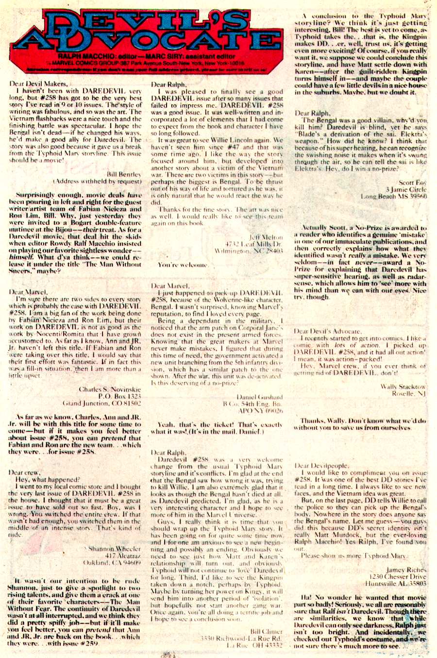 Read online Daredevil (1964) comic -  Issue #264 - 24