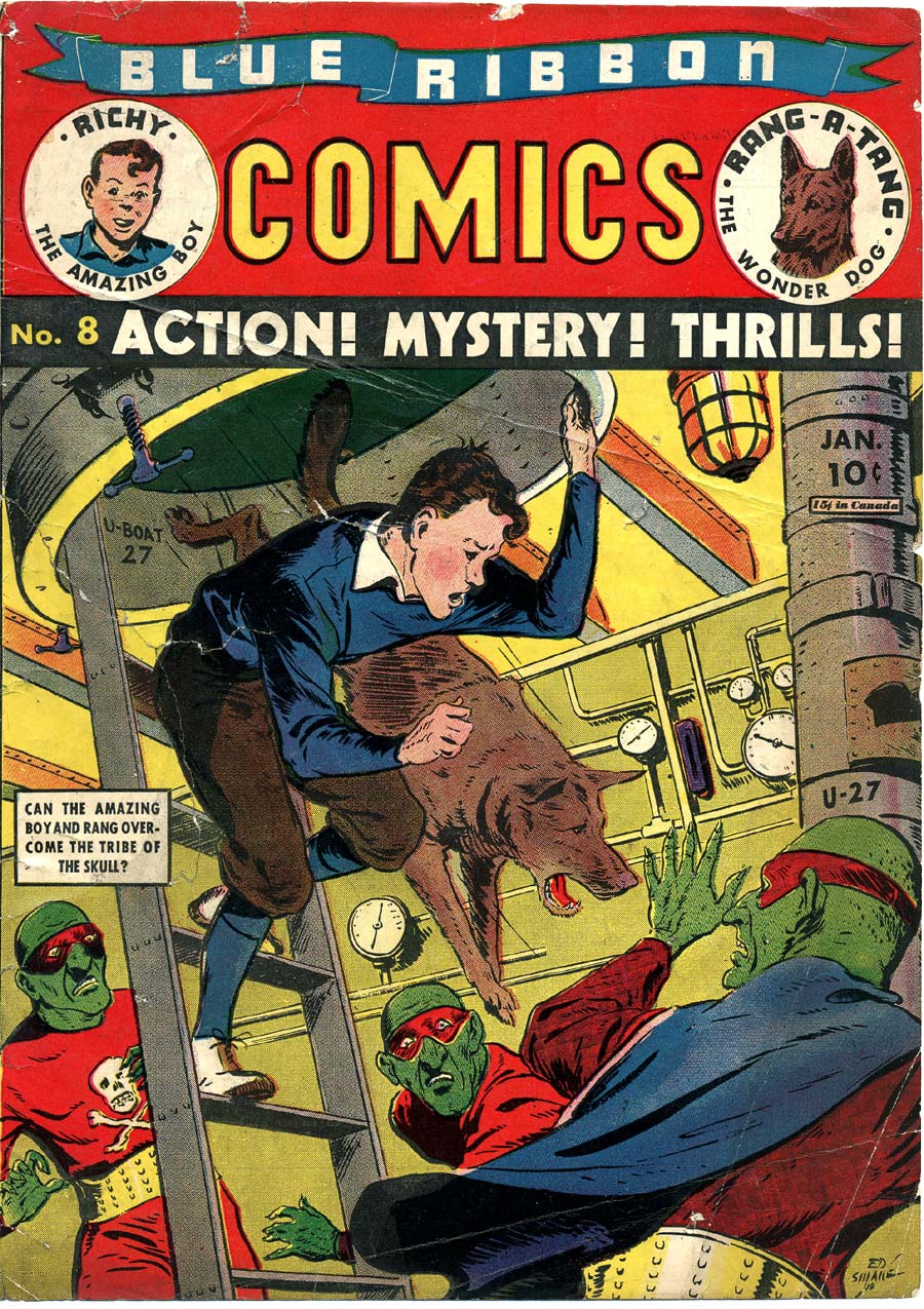 Read online Blue Ribbon Comics (1939) comic -  Issue #8 - 1