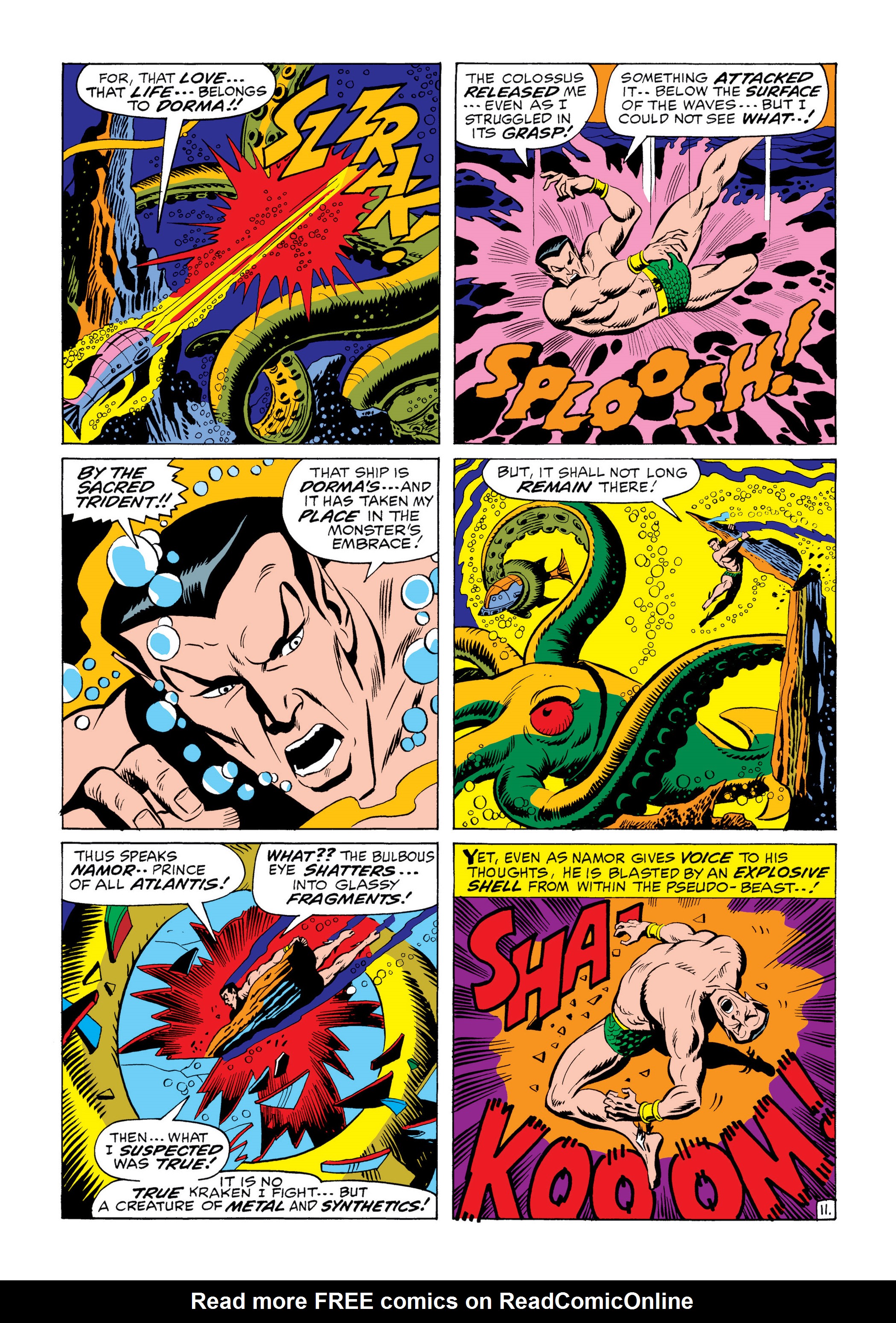 Read online Marvel Masterworks: The Sub-Mariner comic -  Issue # TPB 5 (Part 1) - 40
