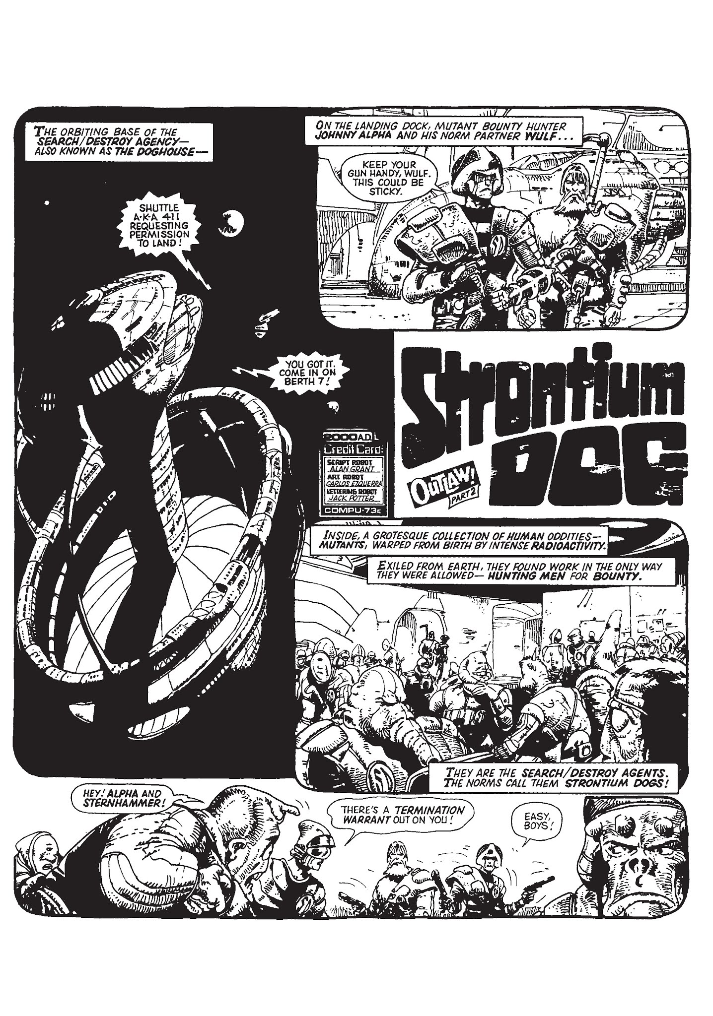 Read online Strontium Dog: Search/Destroy Agency Files comic -  Issue # TPB 2 (Part 3) - 73