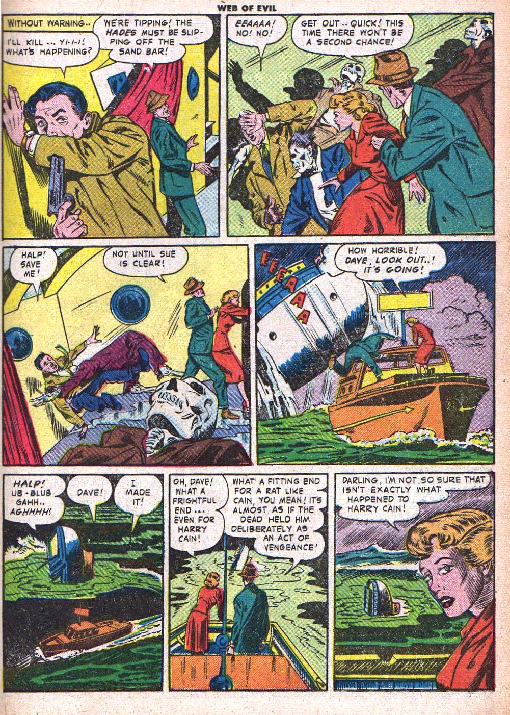 Read online Web of Evil comic -  Issue #7 - 11