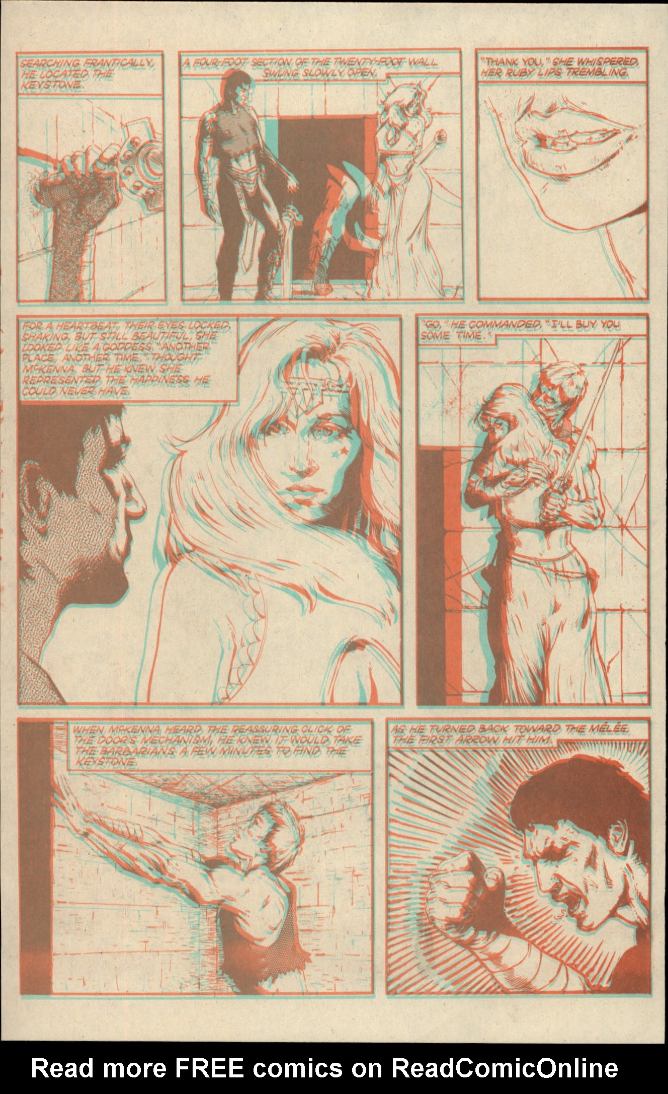 Read online Blackthorne 3-D Series comic -  Issue #3 - 21