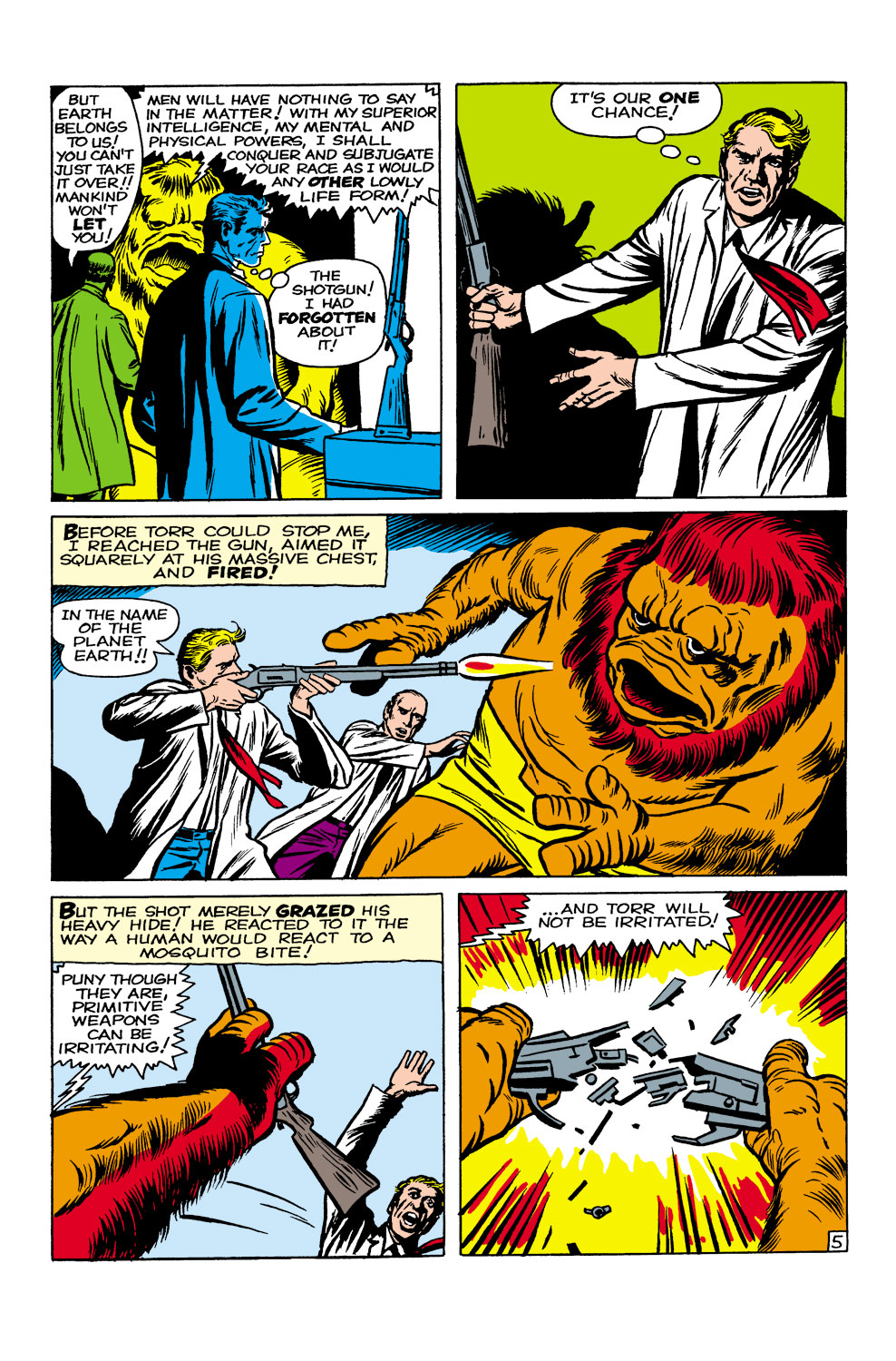 Read online Amazing Adventures (1961) comic -  Issue #1 - 6