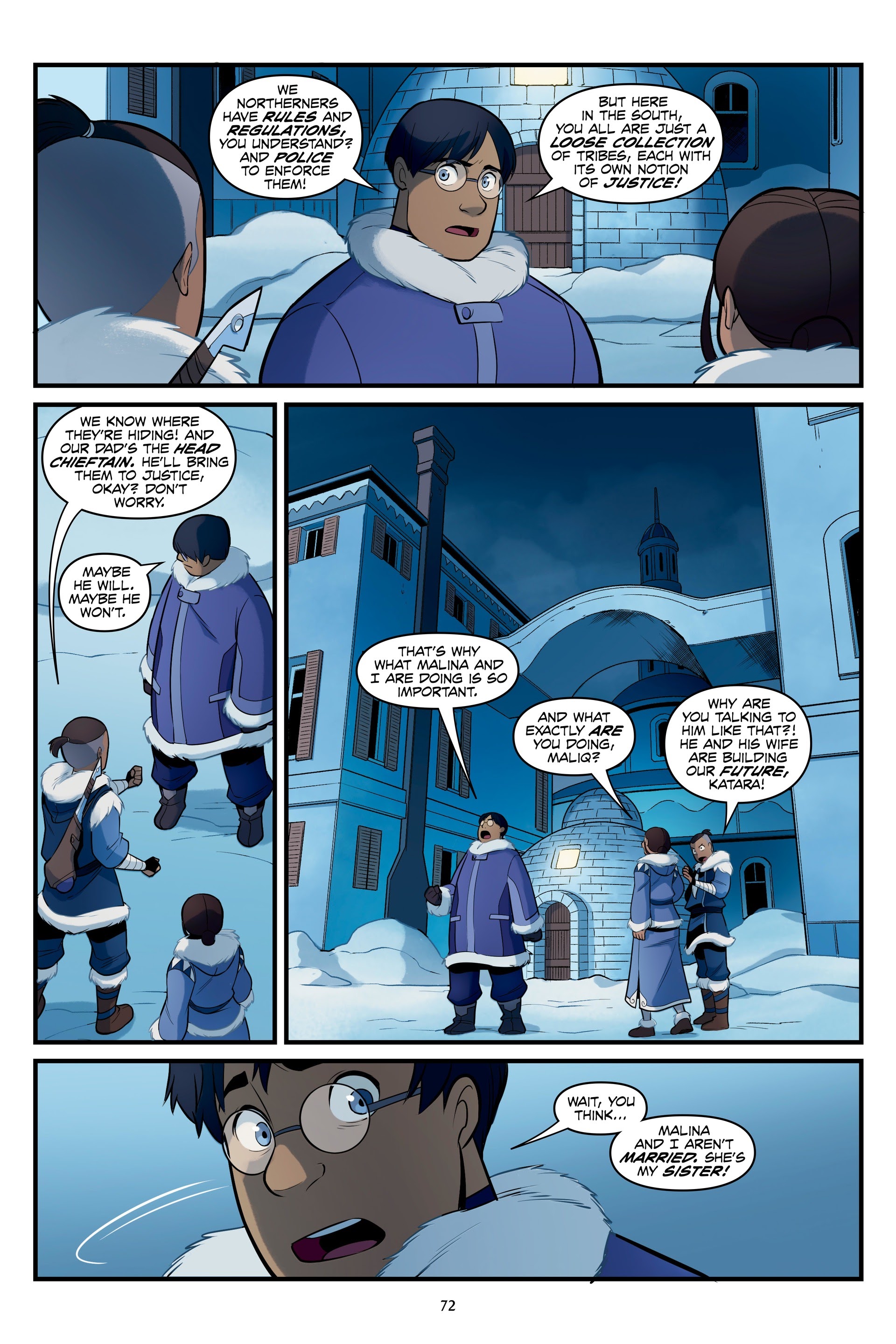 Read online Avatar: The Last Airbender--North and South Omnibus comic -  Issue # TPB (Part 1) - 71
