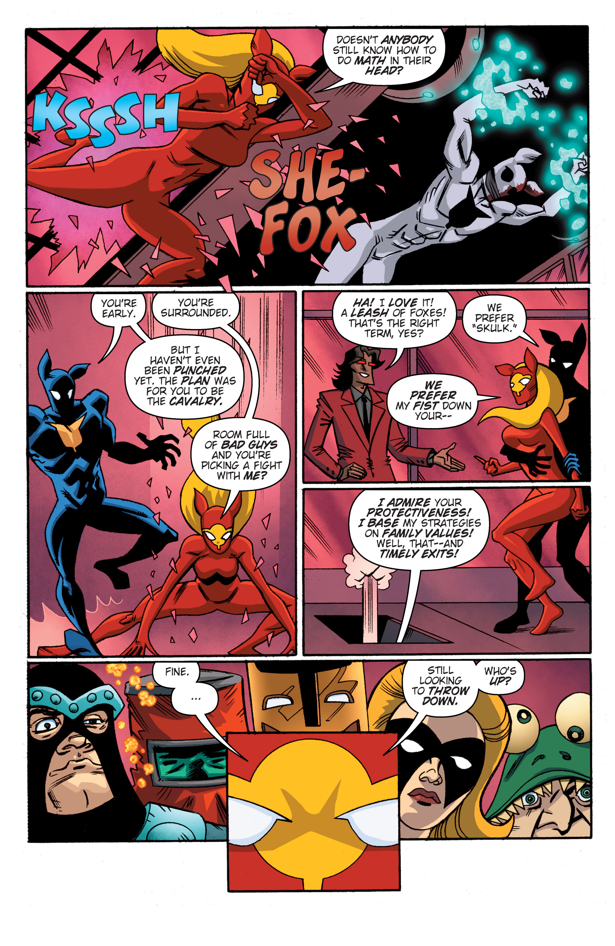 Read online The Fox (2015) comic -  Issue #5 - 7