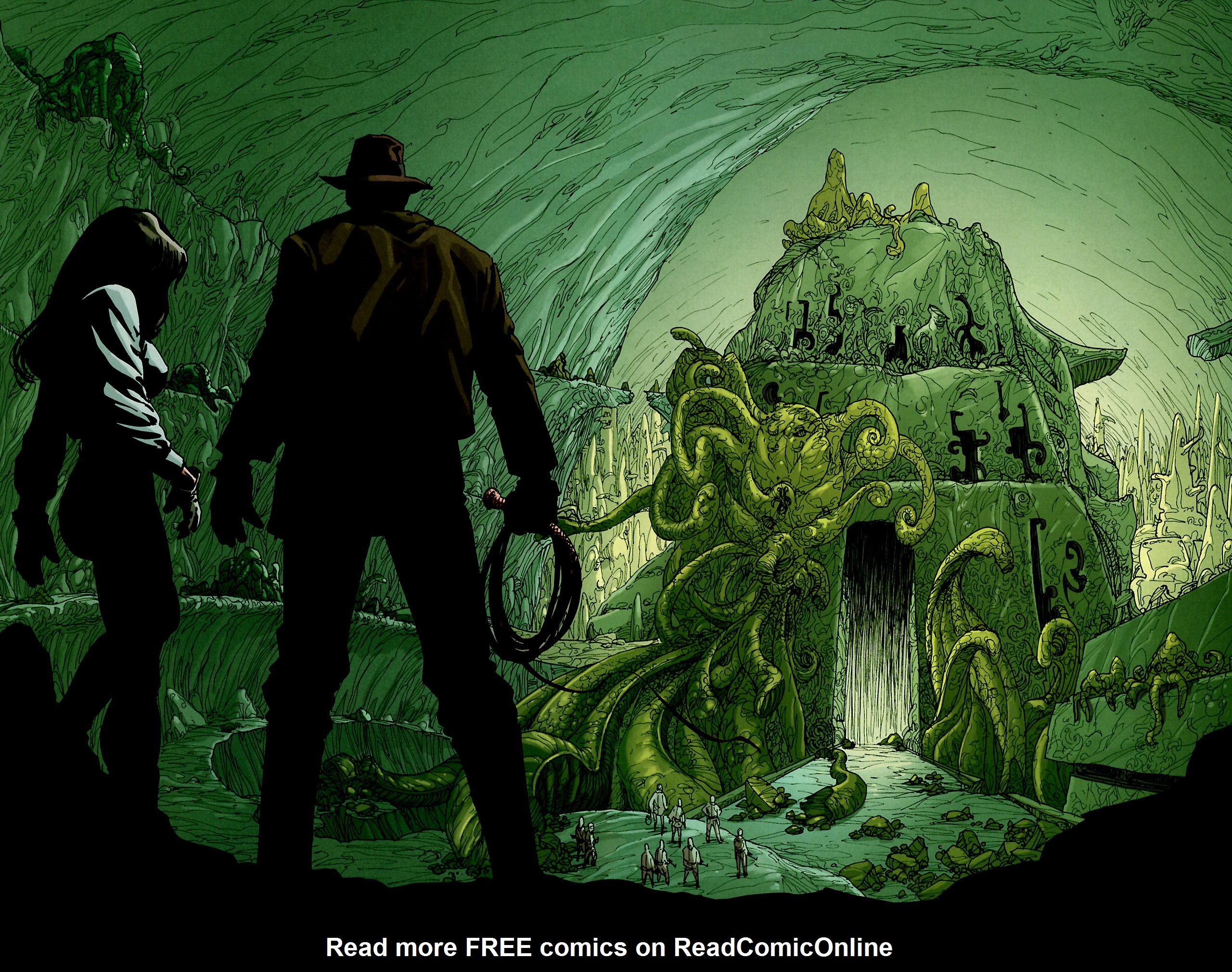 Read online Indiana Jones and the Tomb of the Gods comic -  Issue #4 - 10