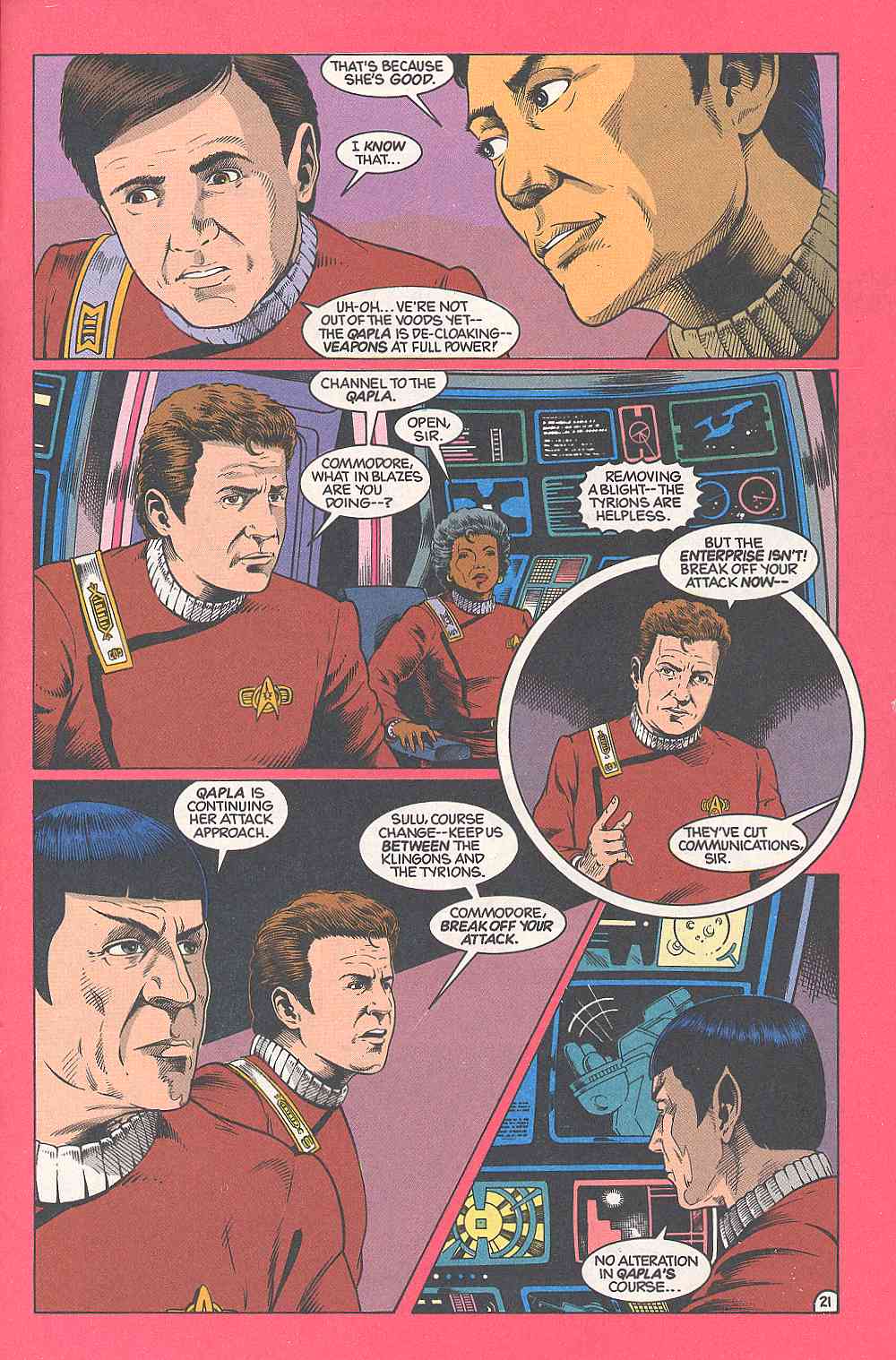 Read online Star Trek (1989) comic -  Issue #18 - 15