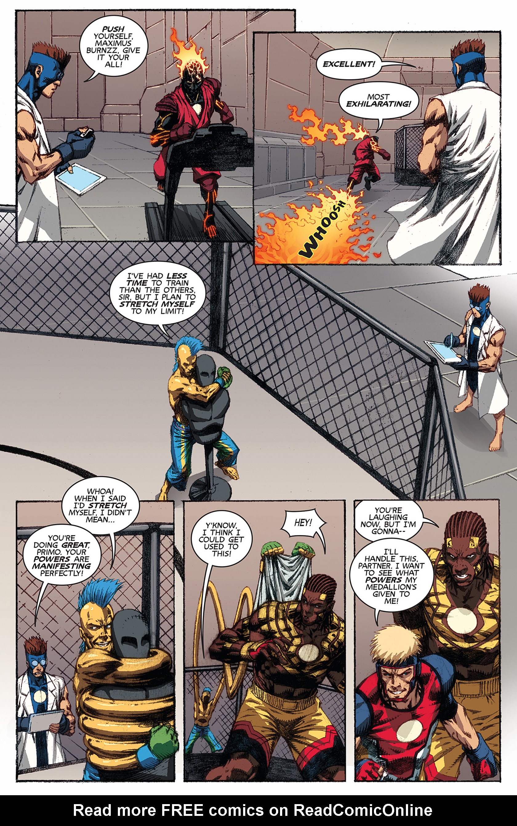 Read online Cage Hero comic -  Issue #3 - 18