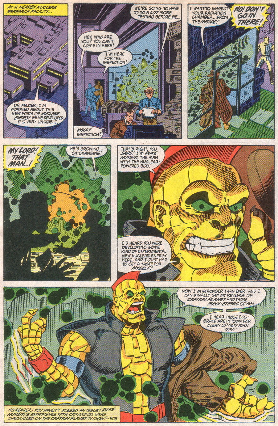 Captain Planet and the Planeteers 4 Page 4