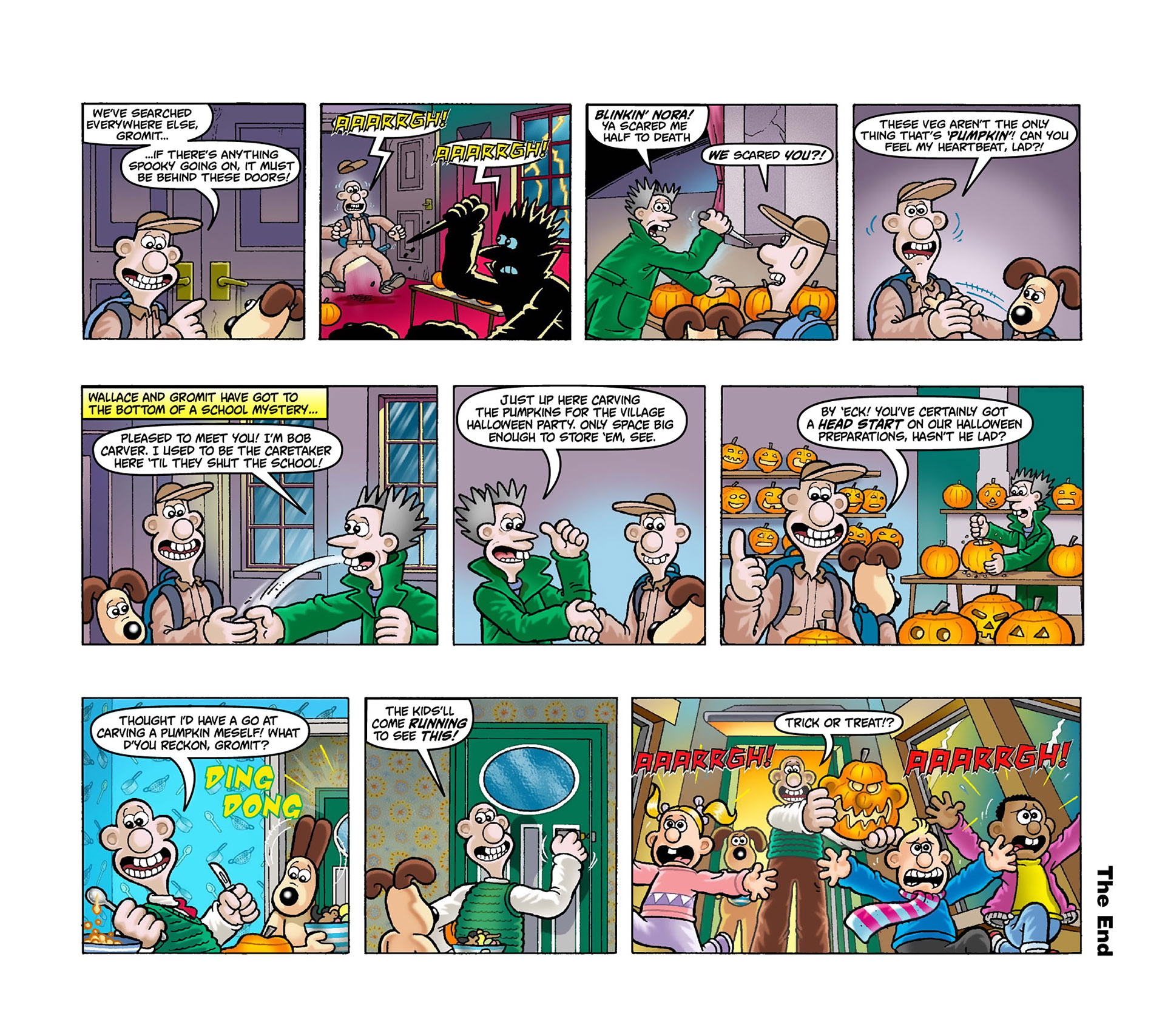 Read online Wallace & Gromit Dailies comic -  Issue #3 - 17