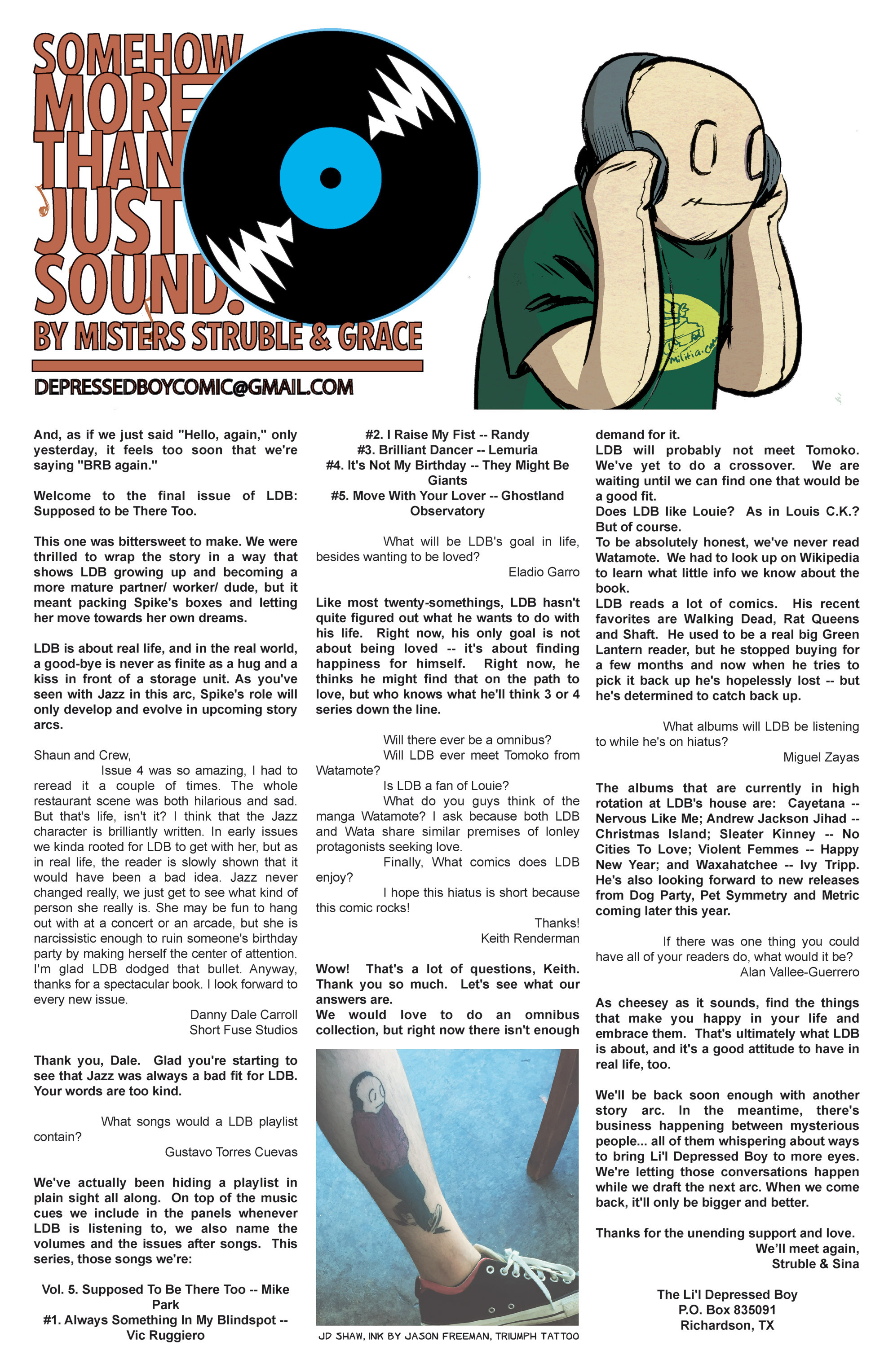 Read online The Li'l Depressed Boy: Supposed to Be There Too comic -  Issue #5 - 23